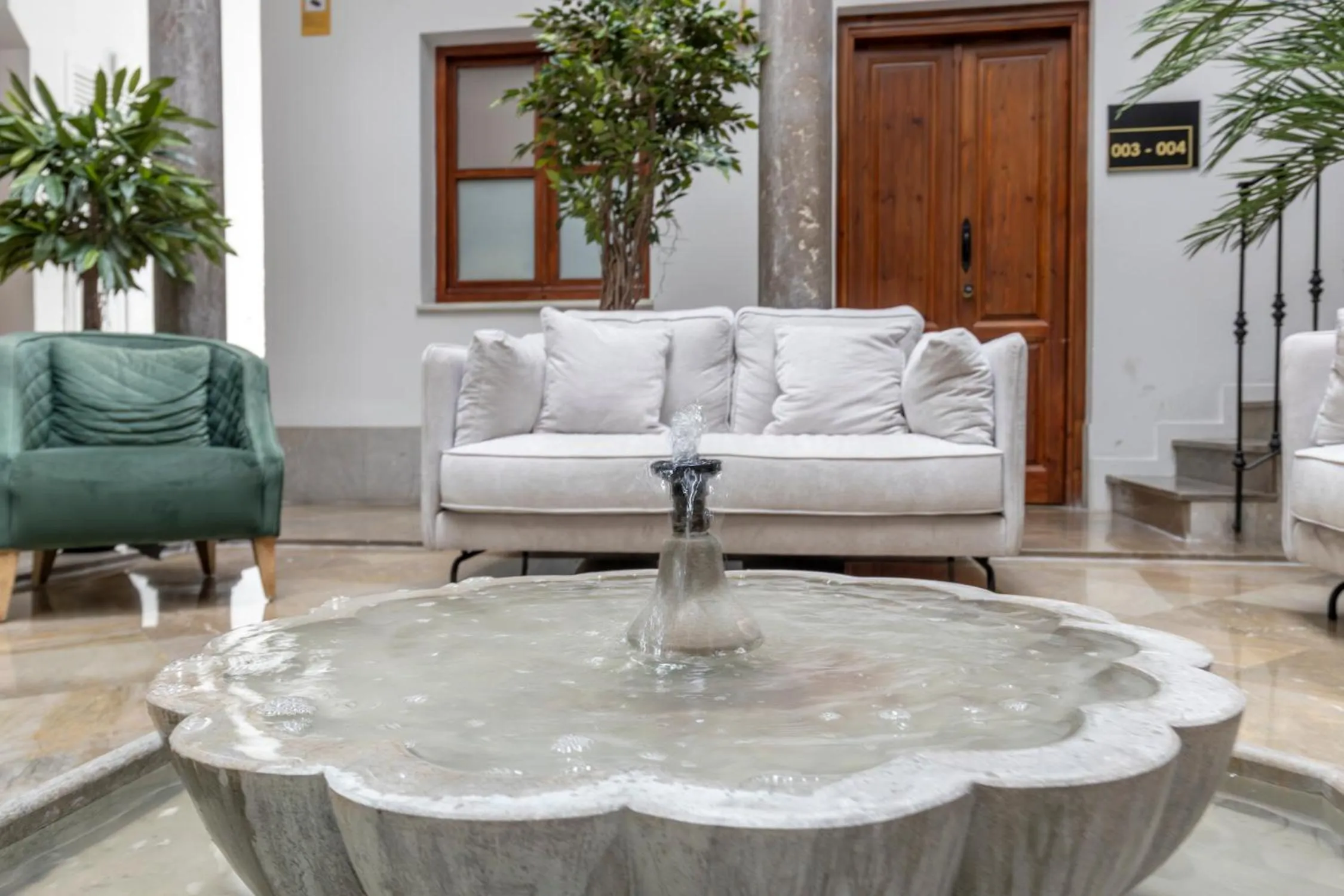 Area and facilities in BiBo Suites Palacio de Portago