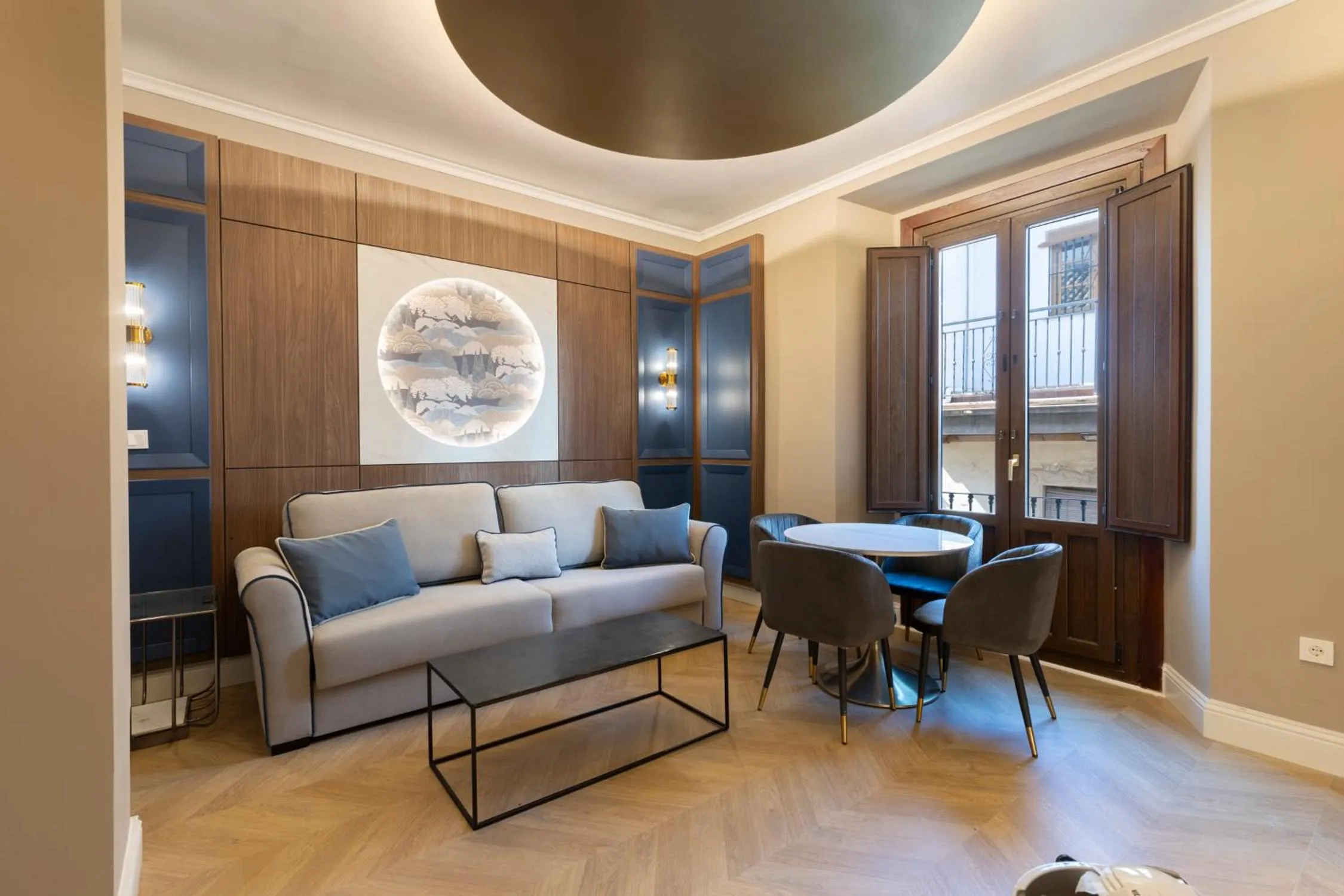 Living room in BiBo Suites Palacio de Portago