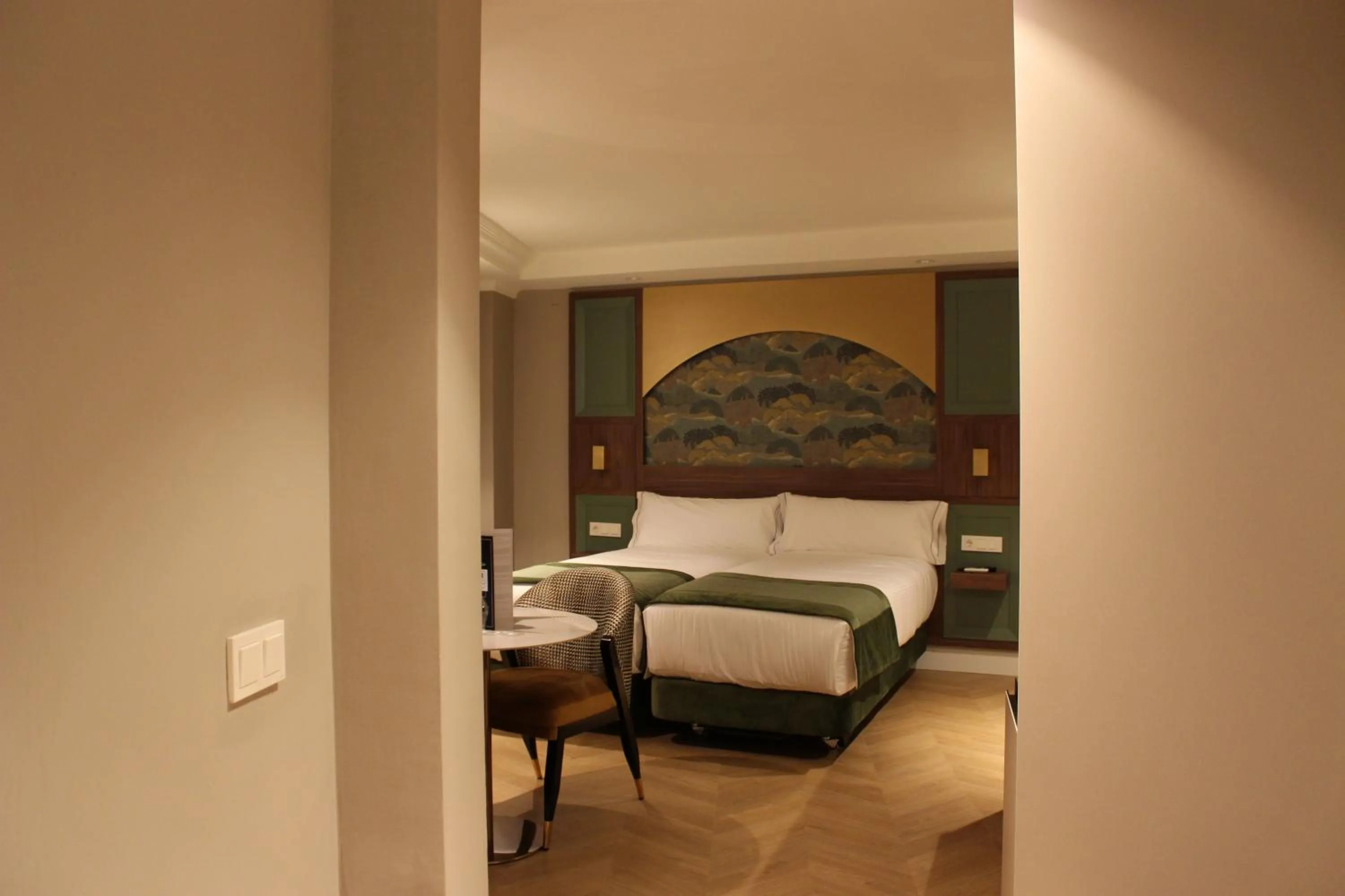 Bedroom, Bed in BiBo Suites Palacio de Portago