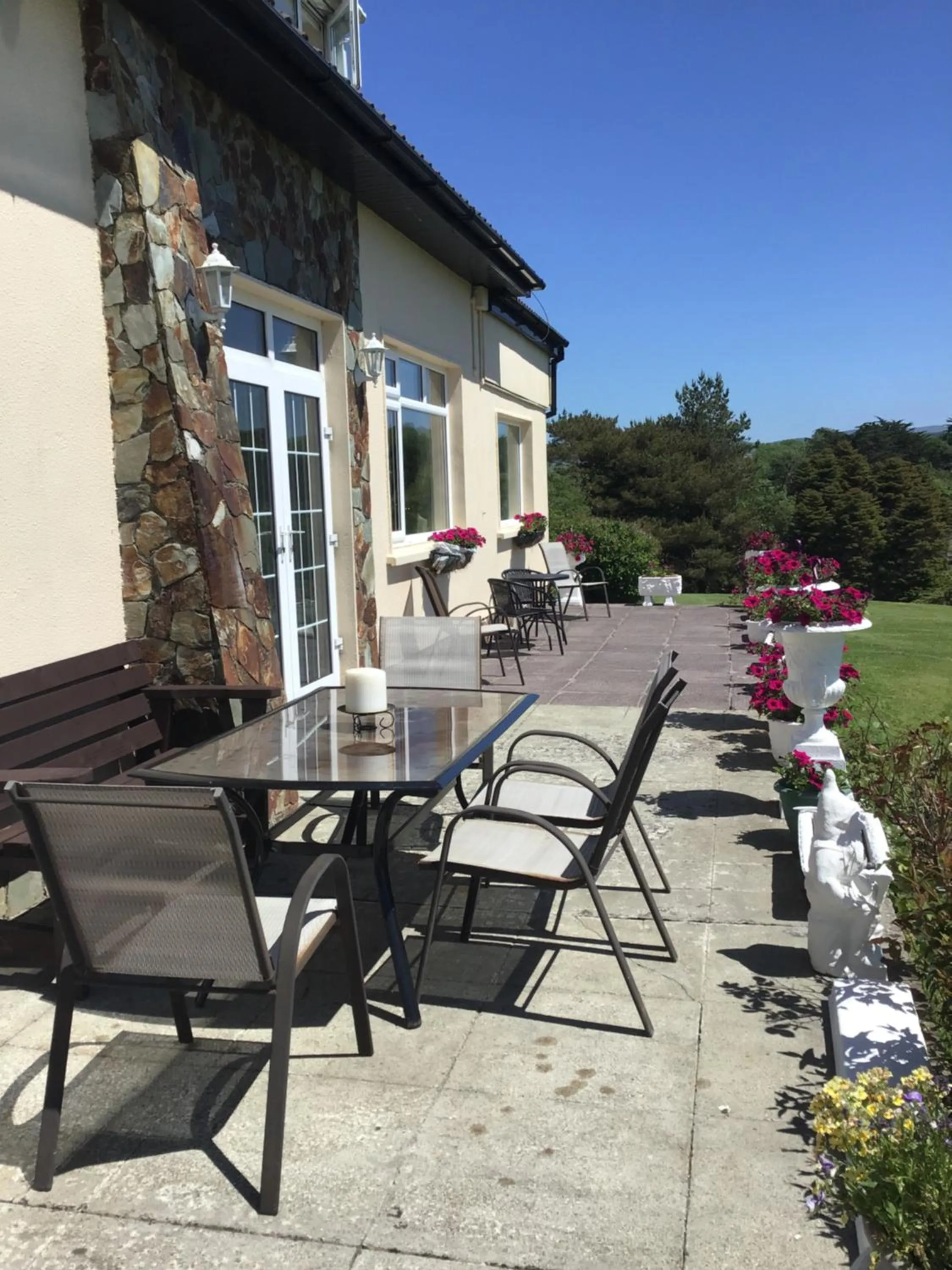 Patio in Aran Lodge