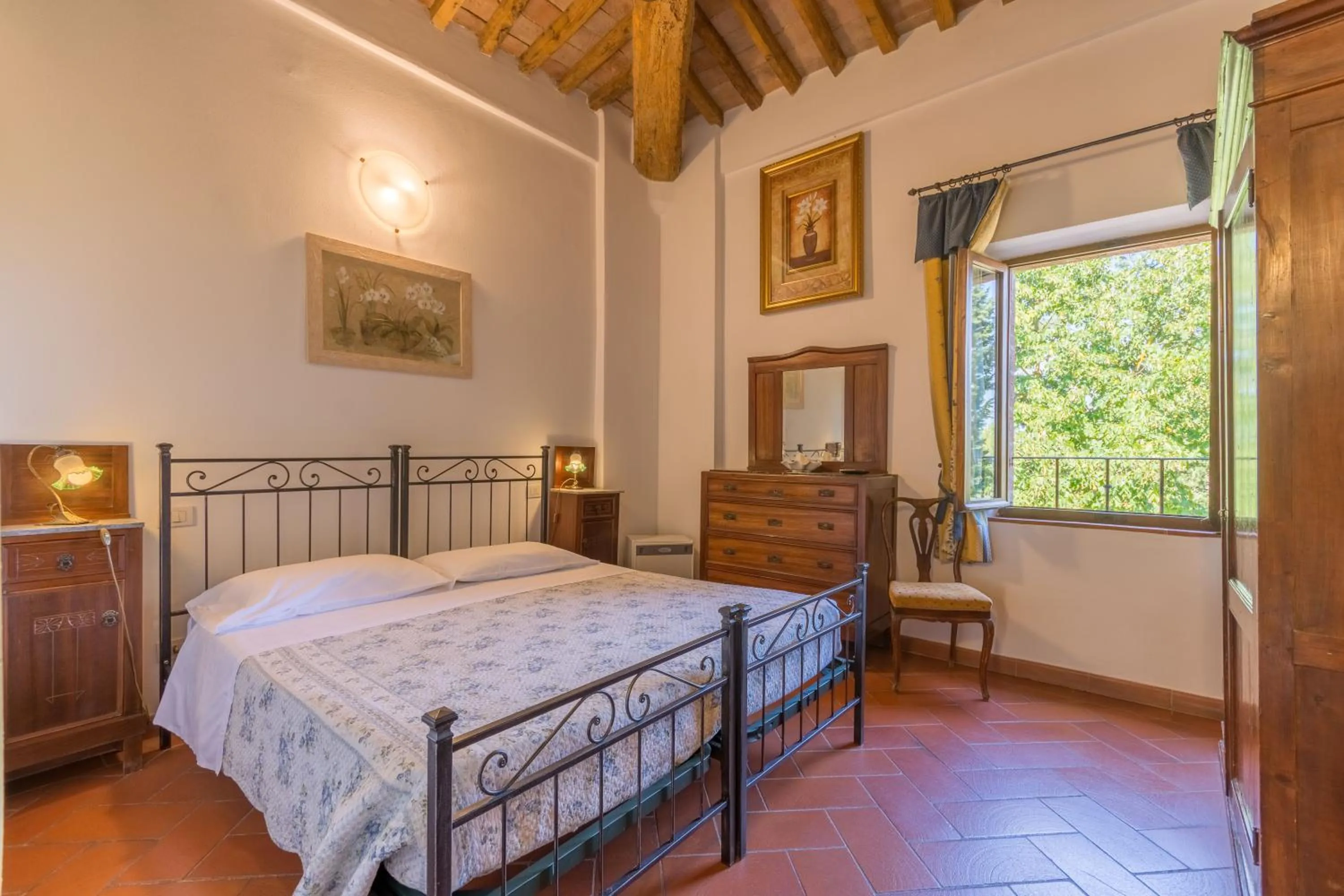 Bed in Il Canto del Sole
