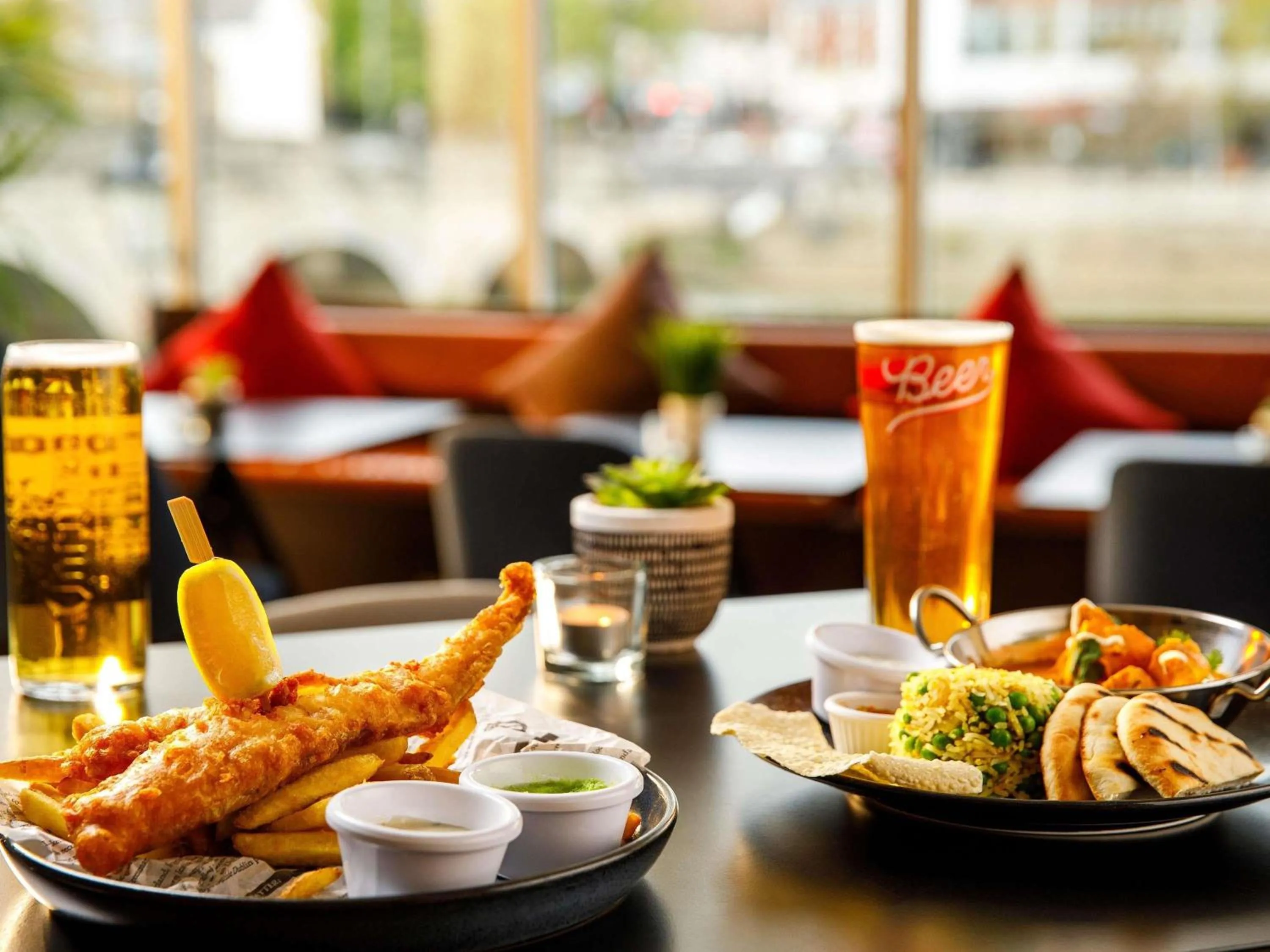 Restaurant/places to eat in Mercure Bedford Centre Hotel