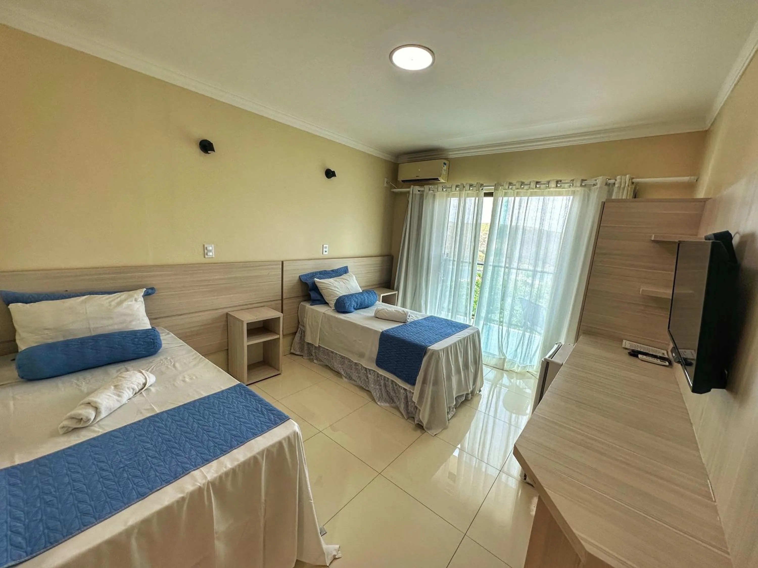 Bed in Hotel Aconchego do Velho Chico