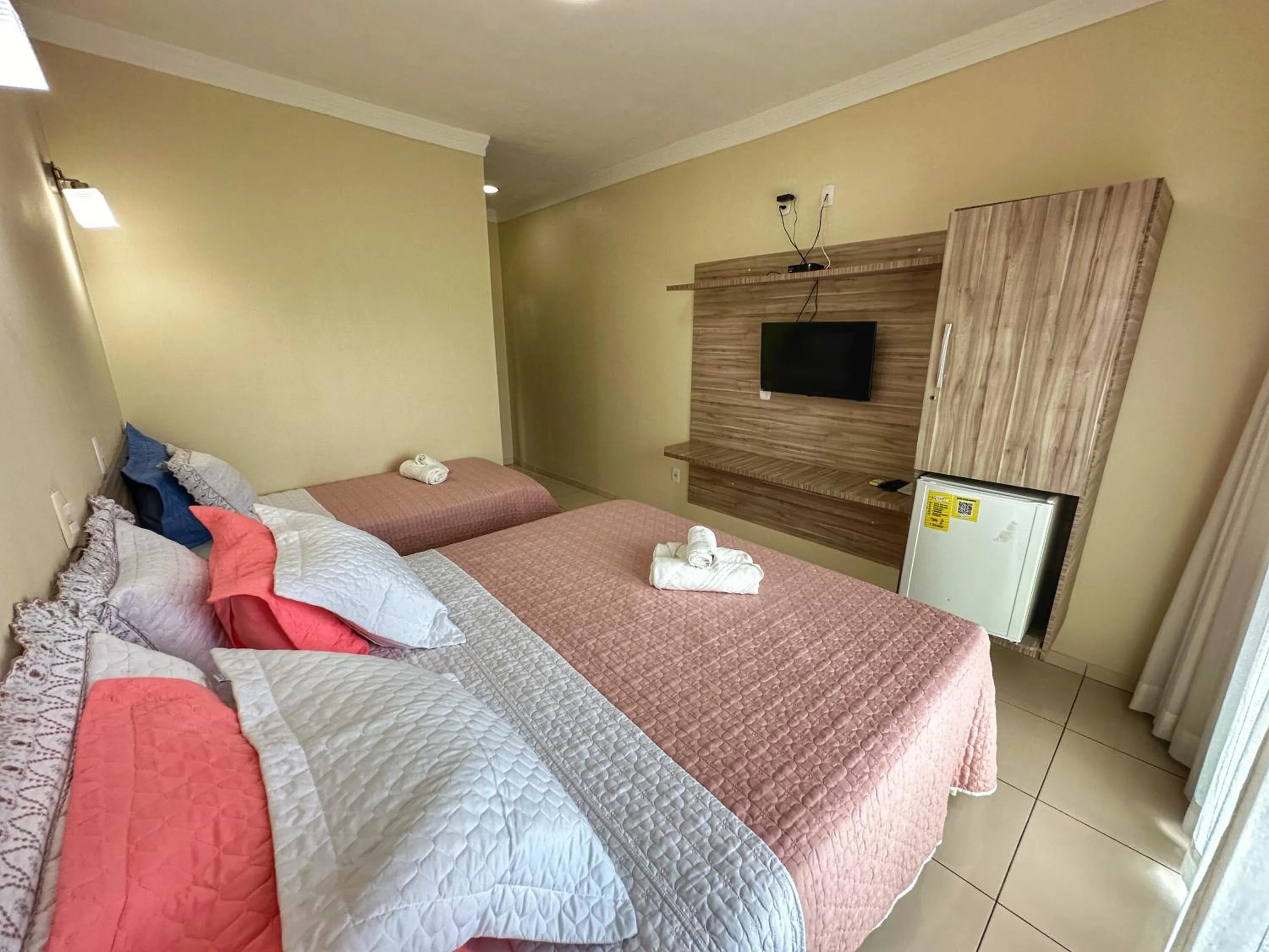 Bed in Hotel Aconchego do Velho Chico