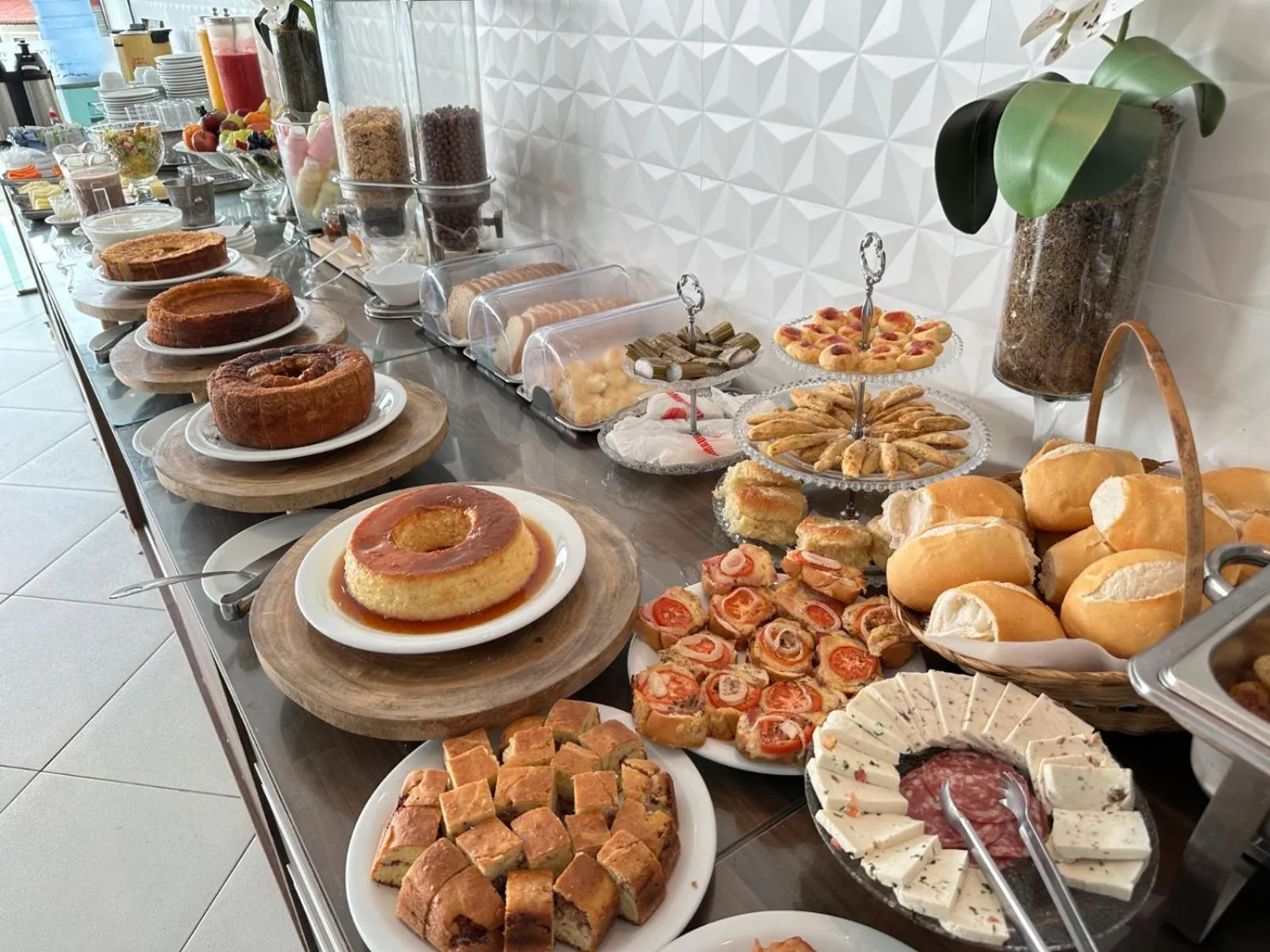 Breakfast in Hotel Aconchego do Velho Chico