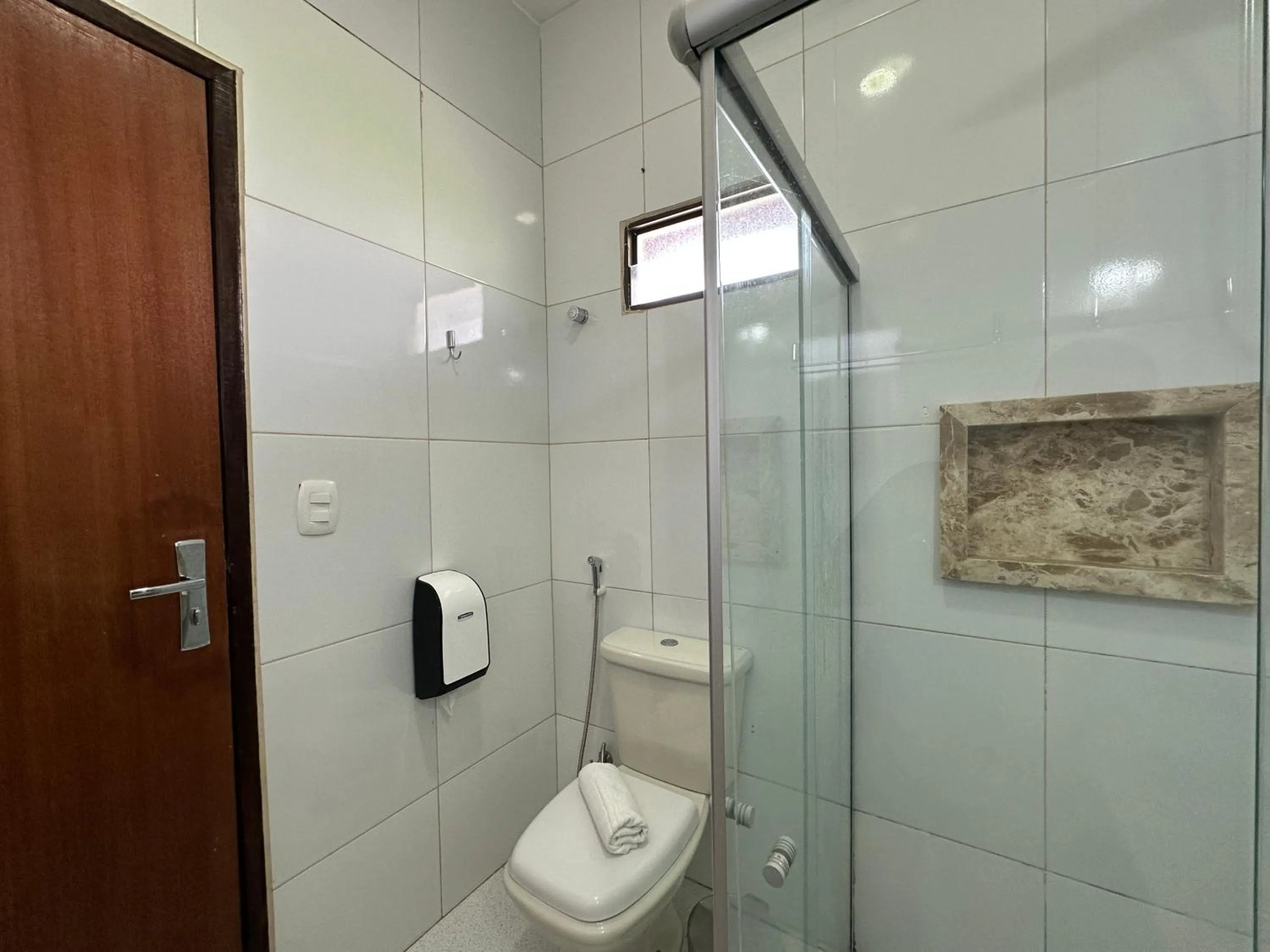 Shower in Hotel Aconchego do Velho Chico