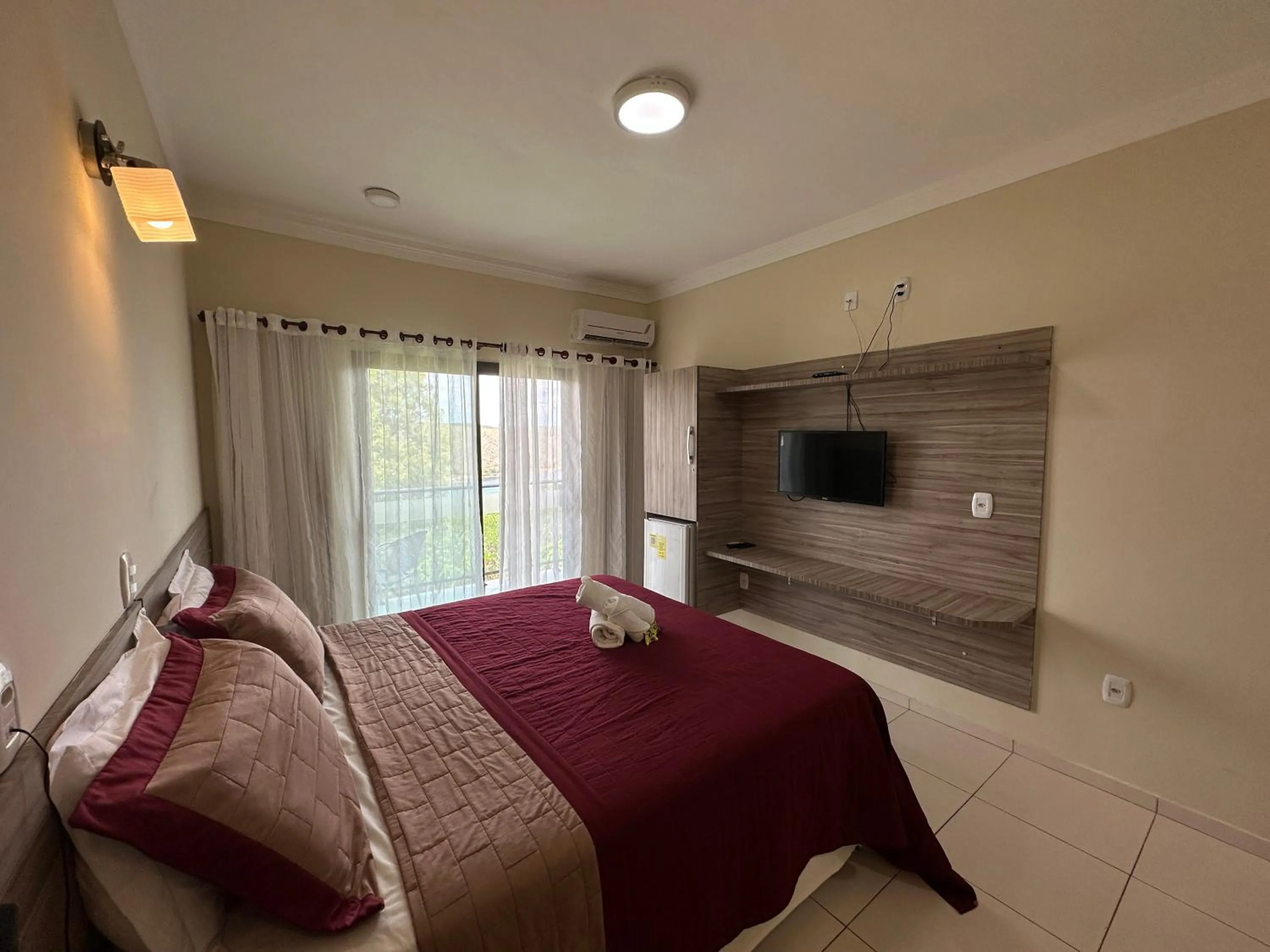 Bed in Hotel Aconchego do Velho Chico