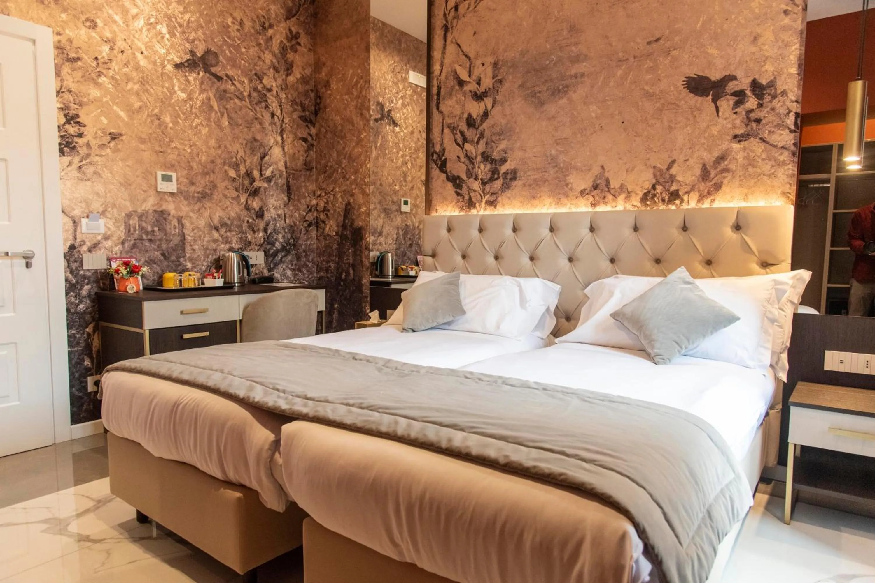 Bed in Adelaide Suite Dreams