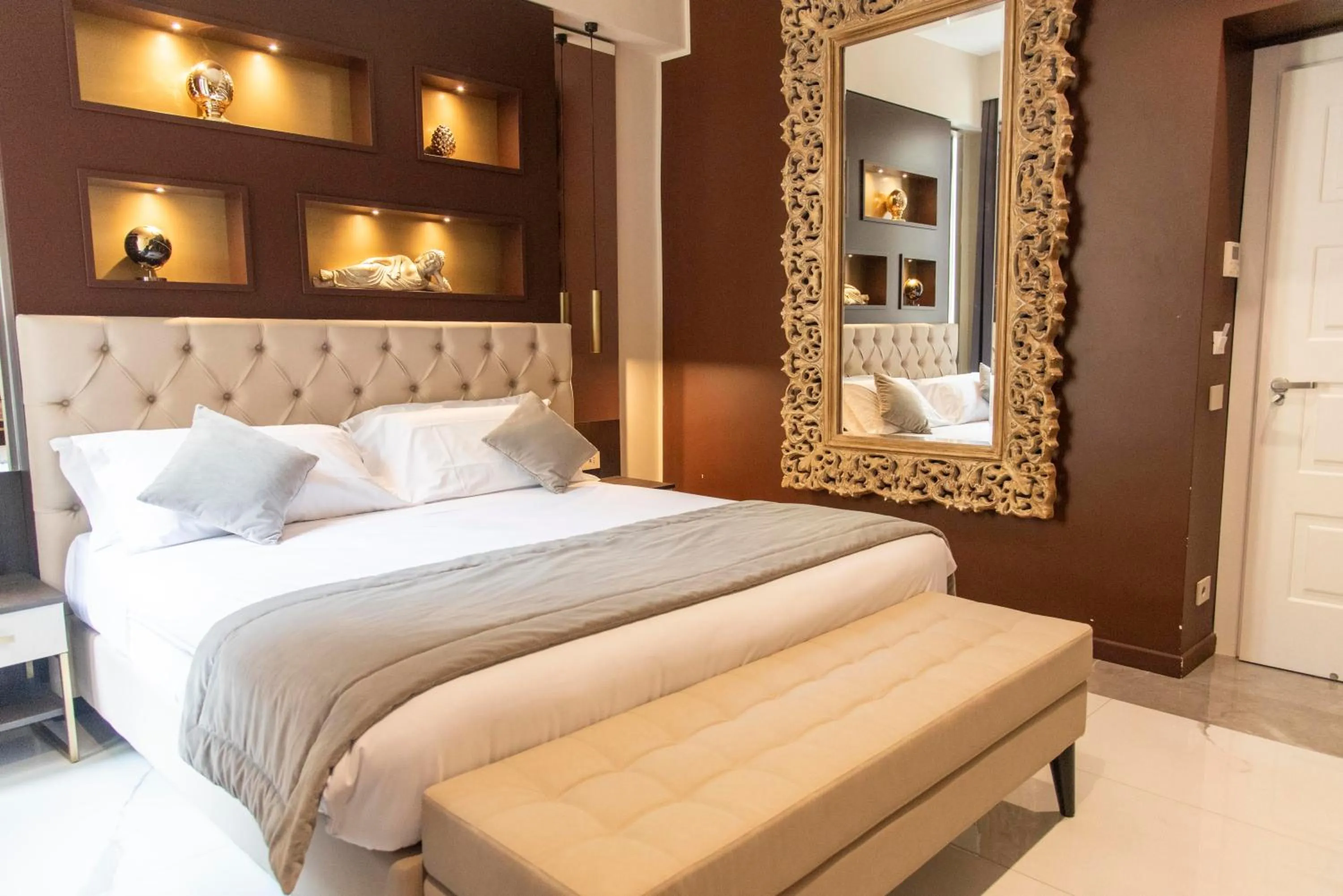 Bed in Adelaide Suite Dreams