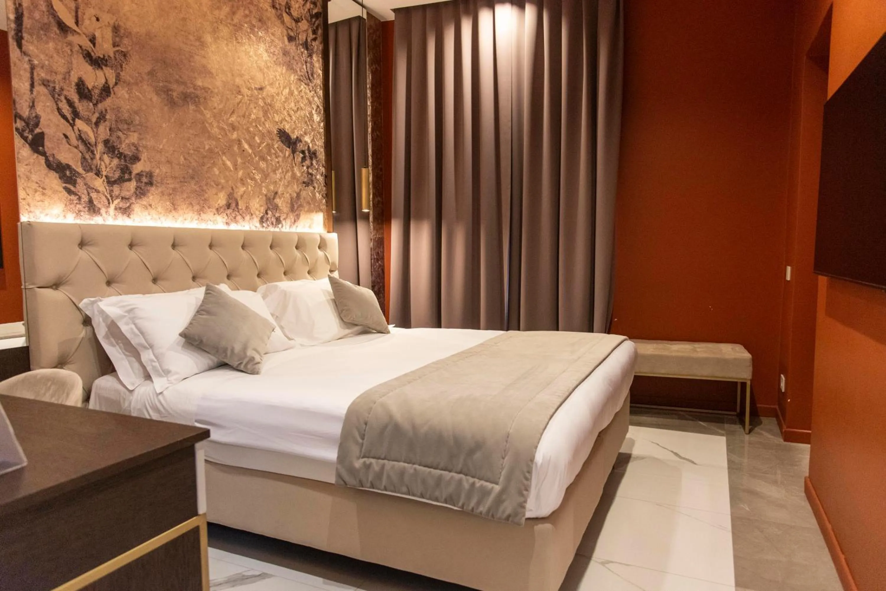 Bed in Adelaide Suite Dreams