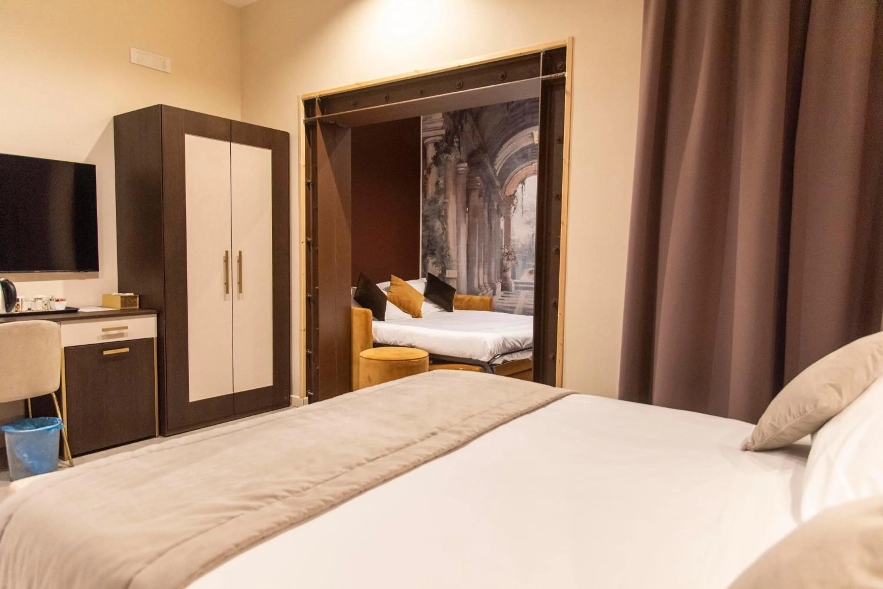 Bed in Adelaide Suite Dreams