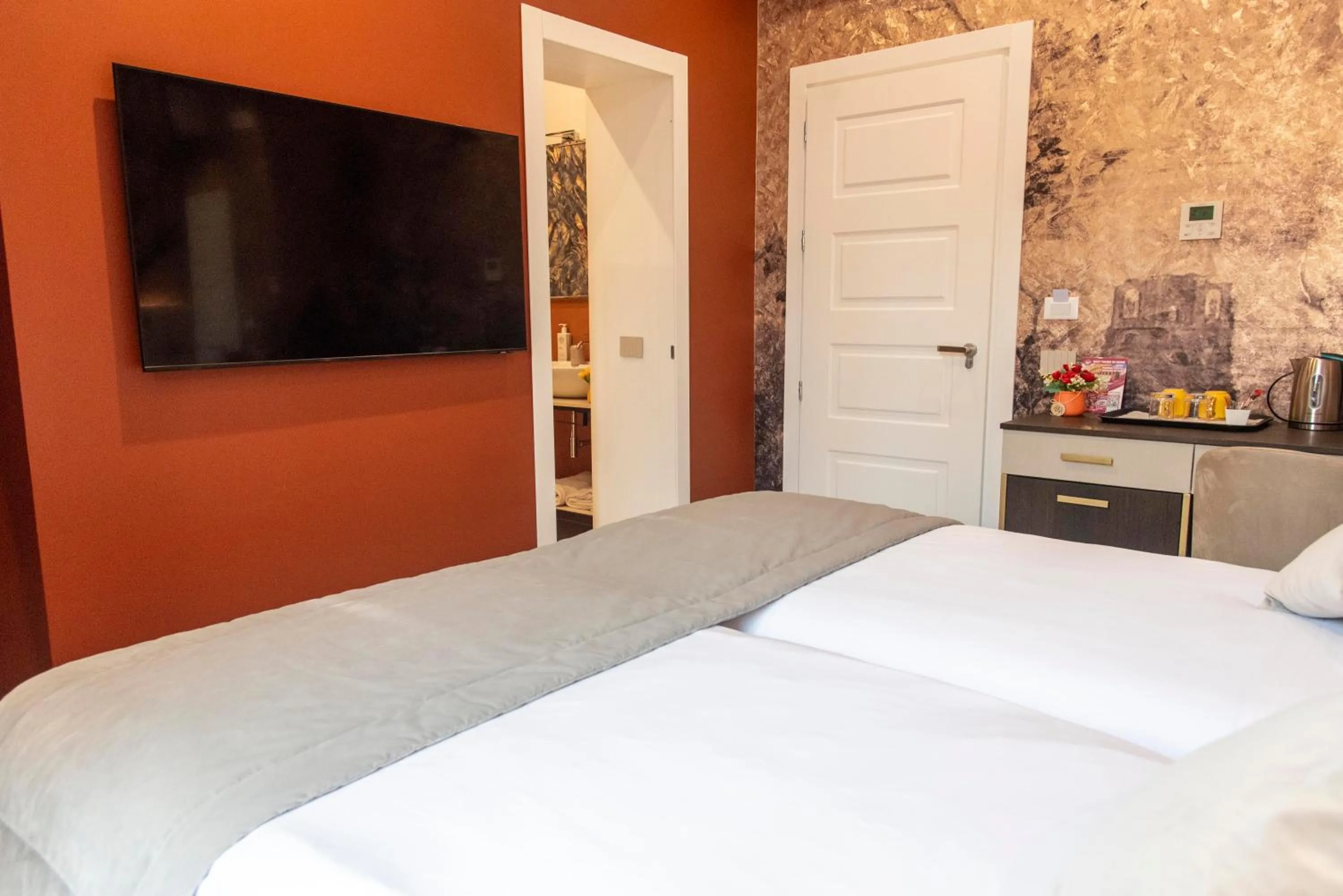 Bed in Adelaide Suite Dreams