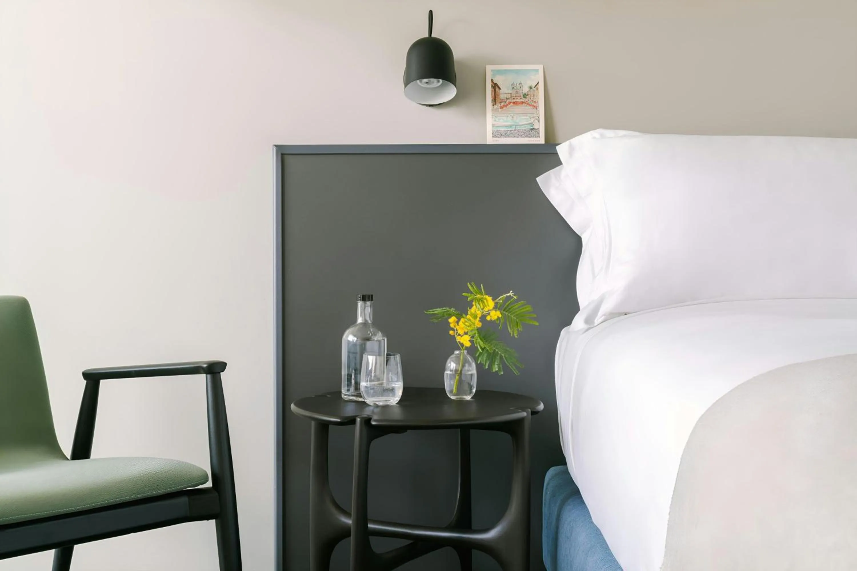 Bedroom, Bed in Testaccio Hotel, Sonder Hotel by Marriott Bonvoy