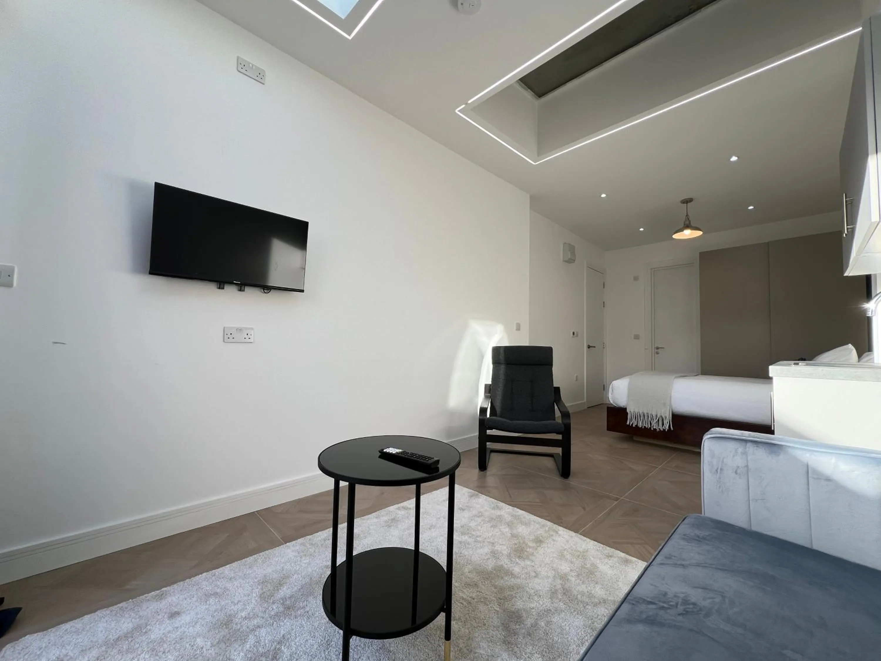 Bed in London Studios and Suites