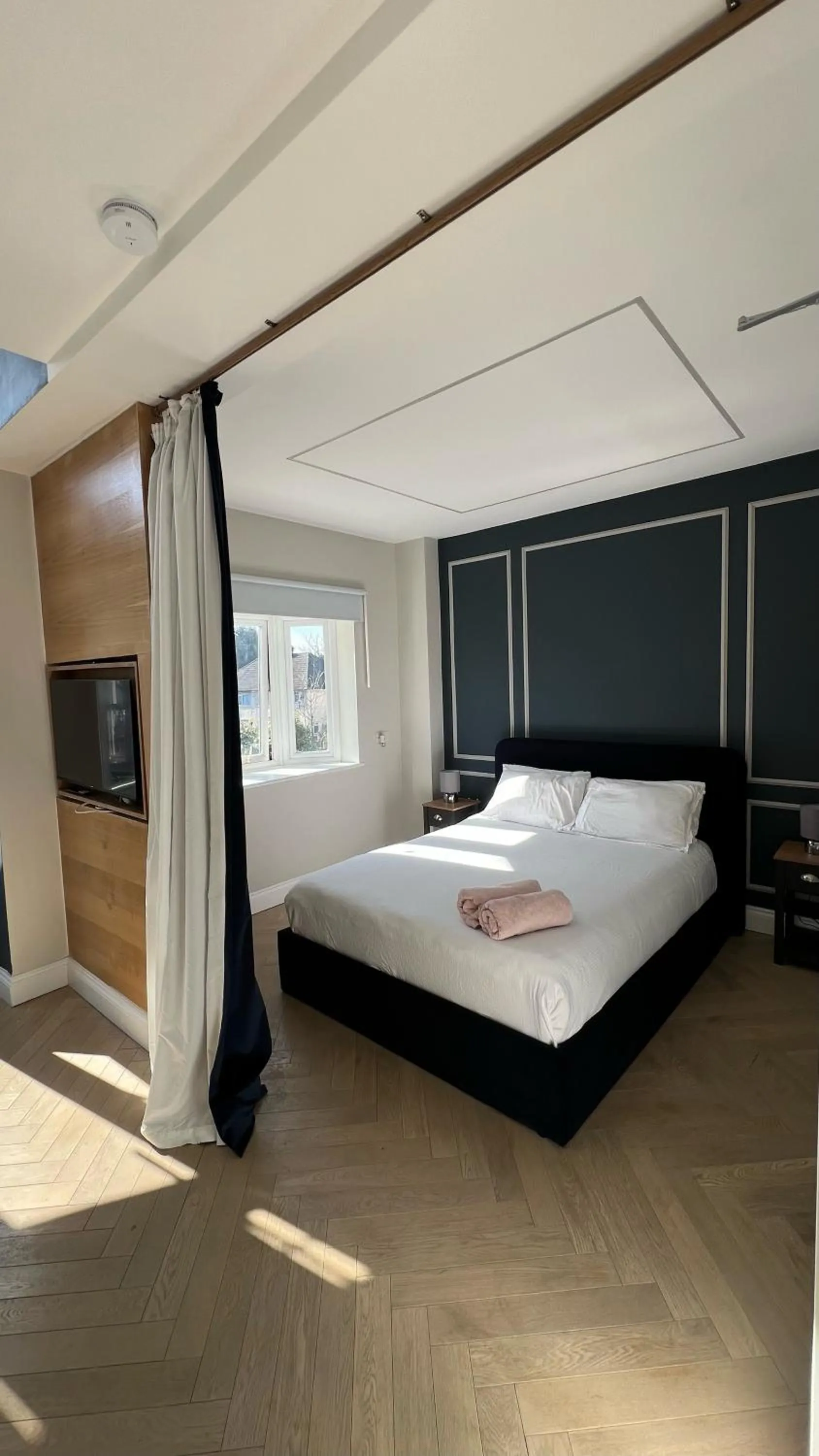 Bed in London Studios and Suites