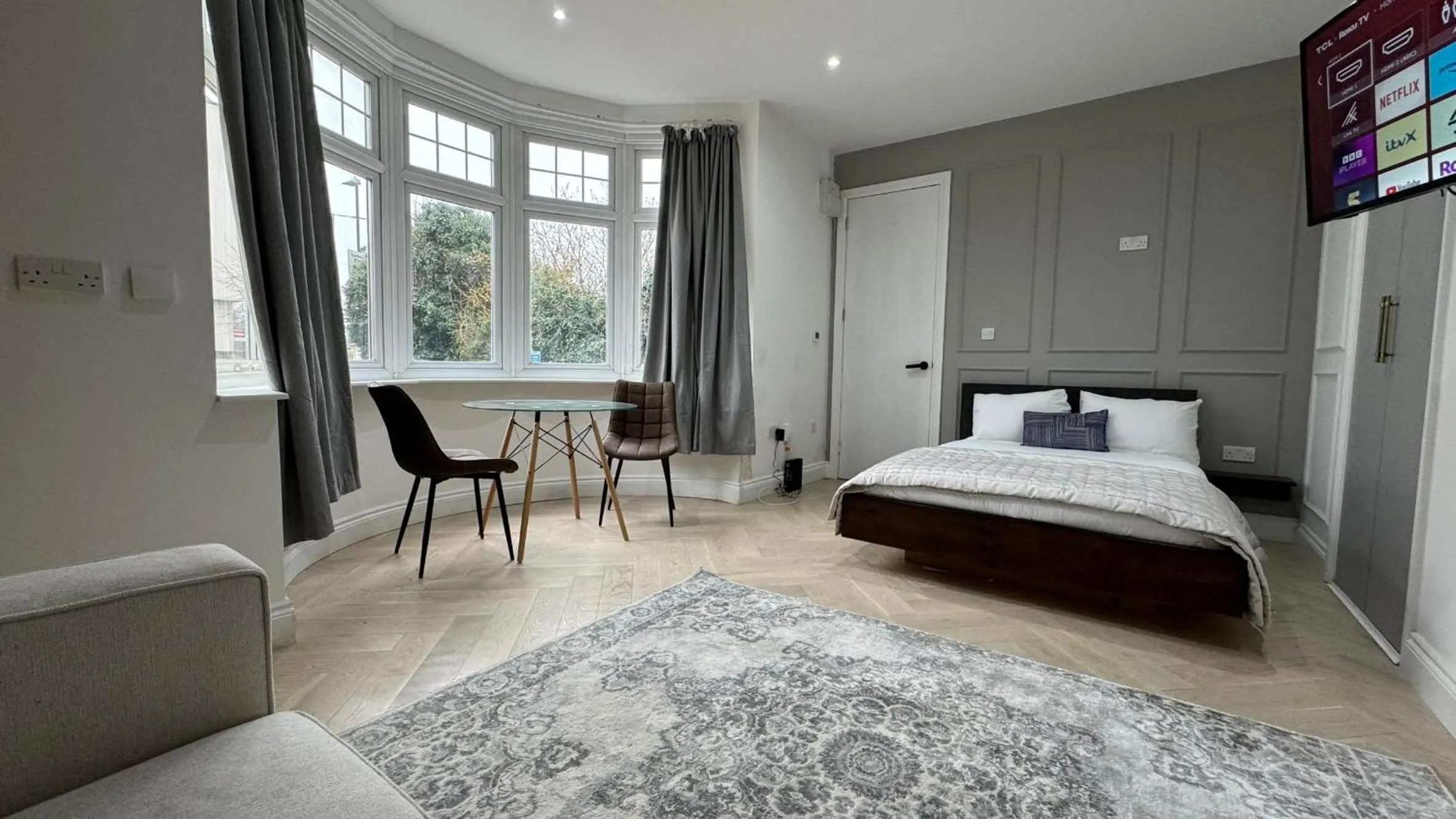 Bed in London Studios and Suites