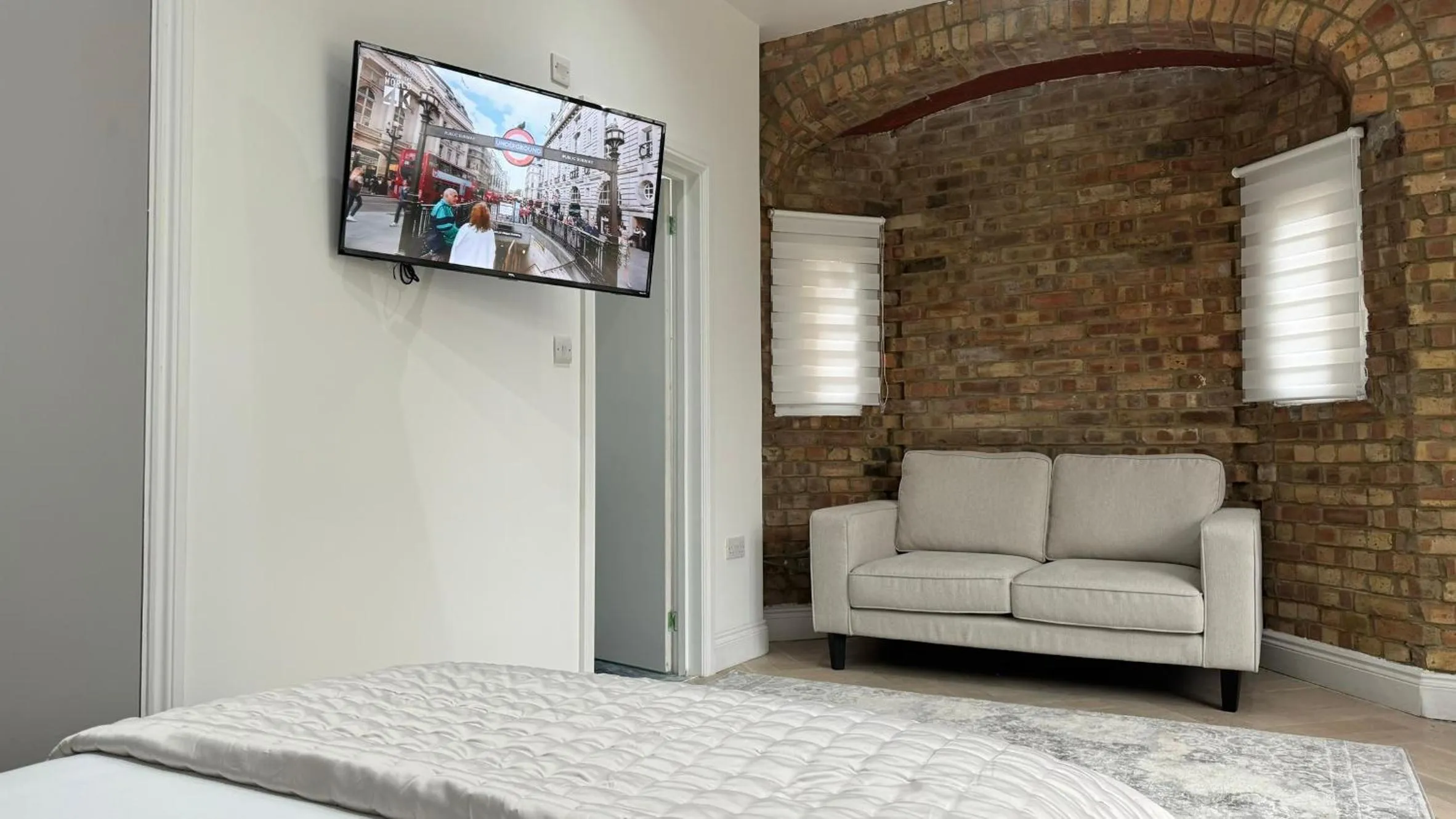 Bed in London Studios and Suites