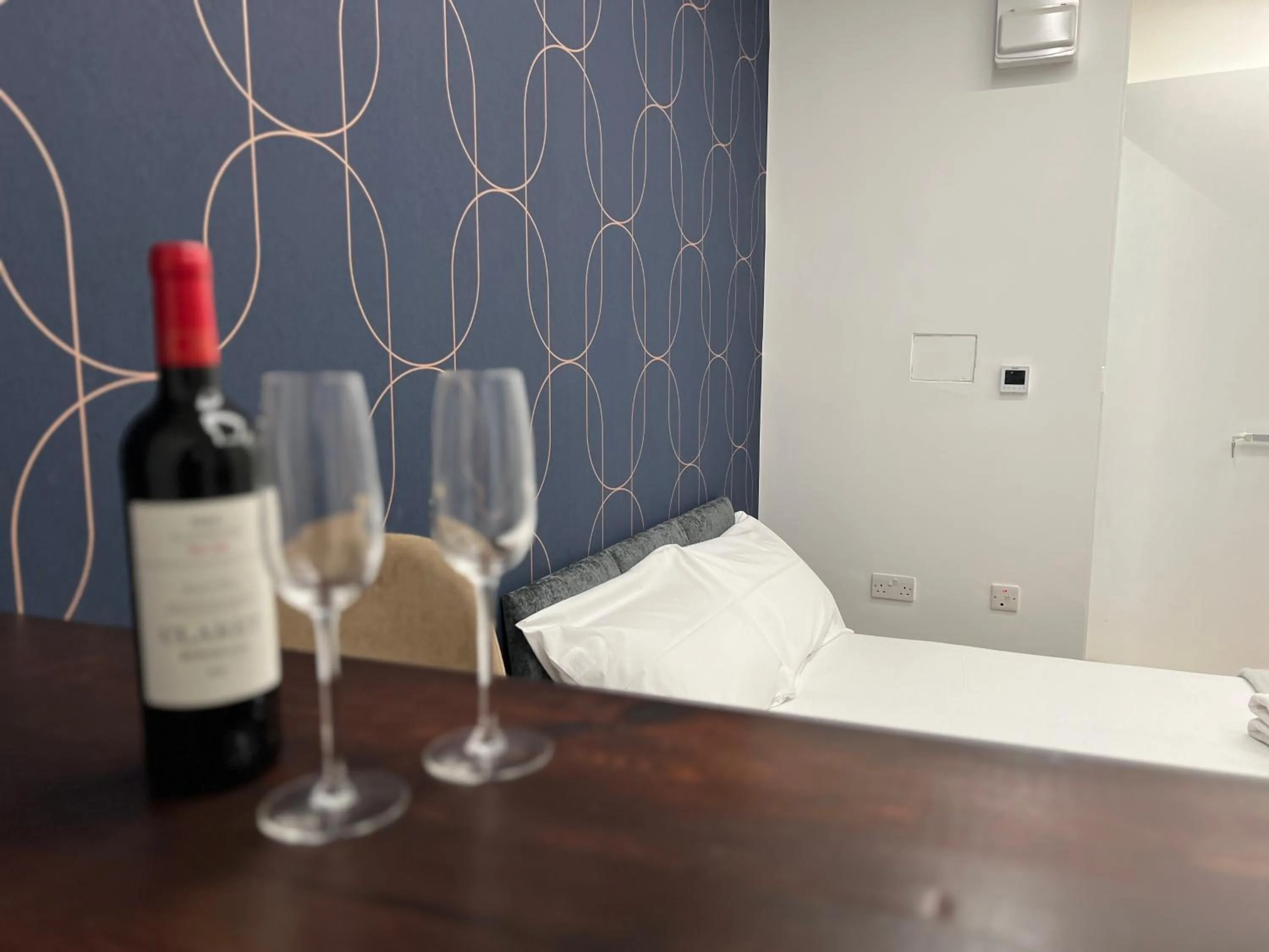 Bed in London Studios and Suites