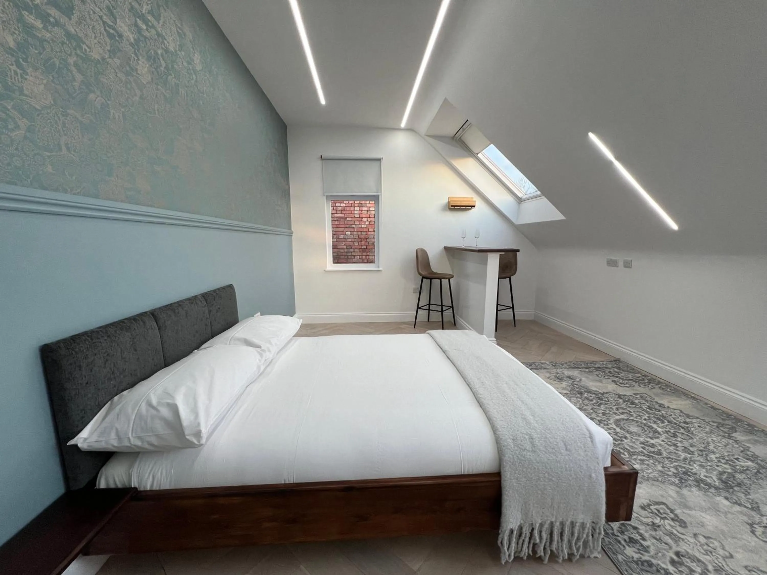 Bed in London Studios and Suites