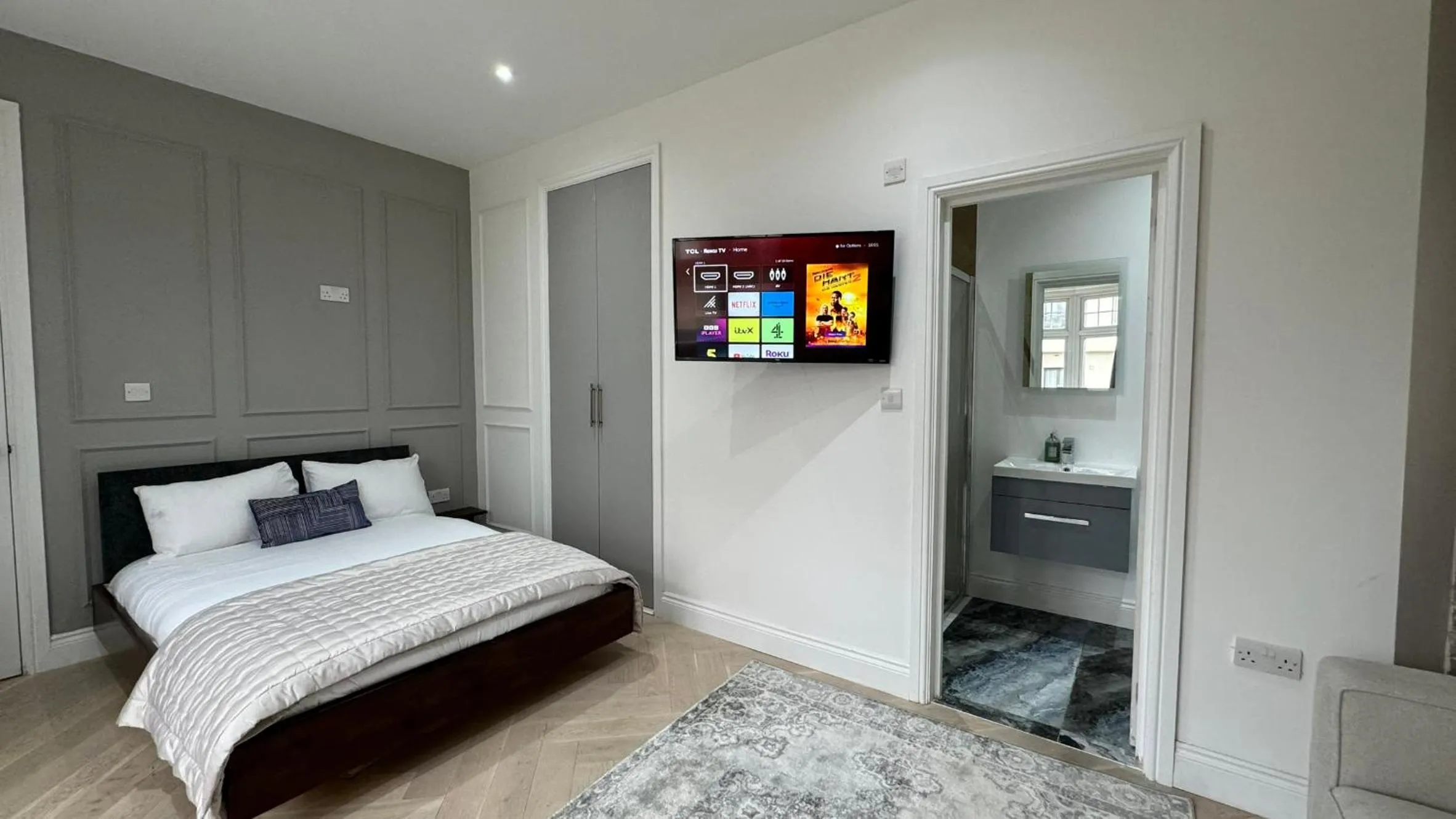 Bed in London Studios and Suites