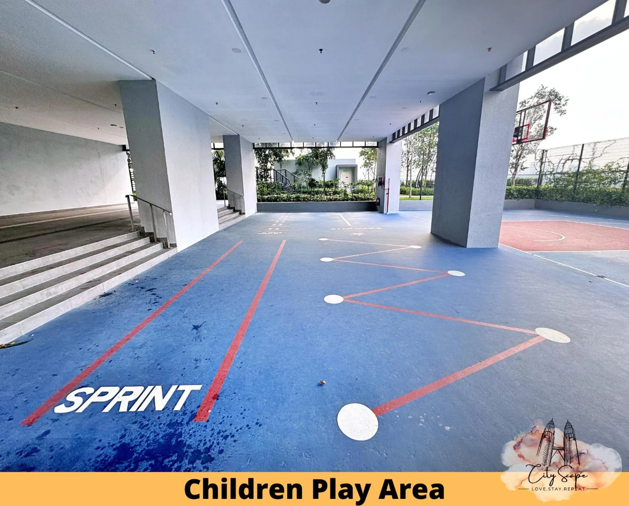 Children play ground in Trion @ Kuala Lumpur near KLCC TRX by Cityscape