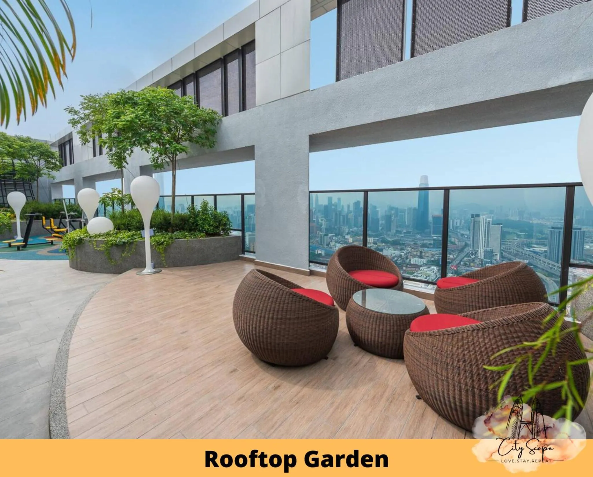 Garden view in Trion @ Kuala Lumpur near KLCC TRX by Cityscape