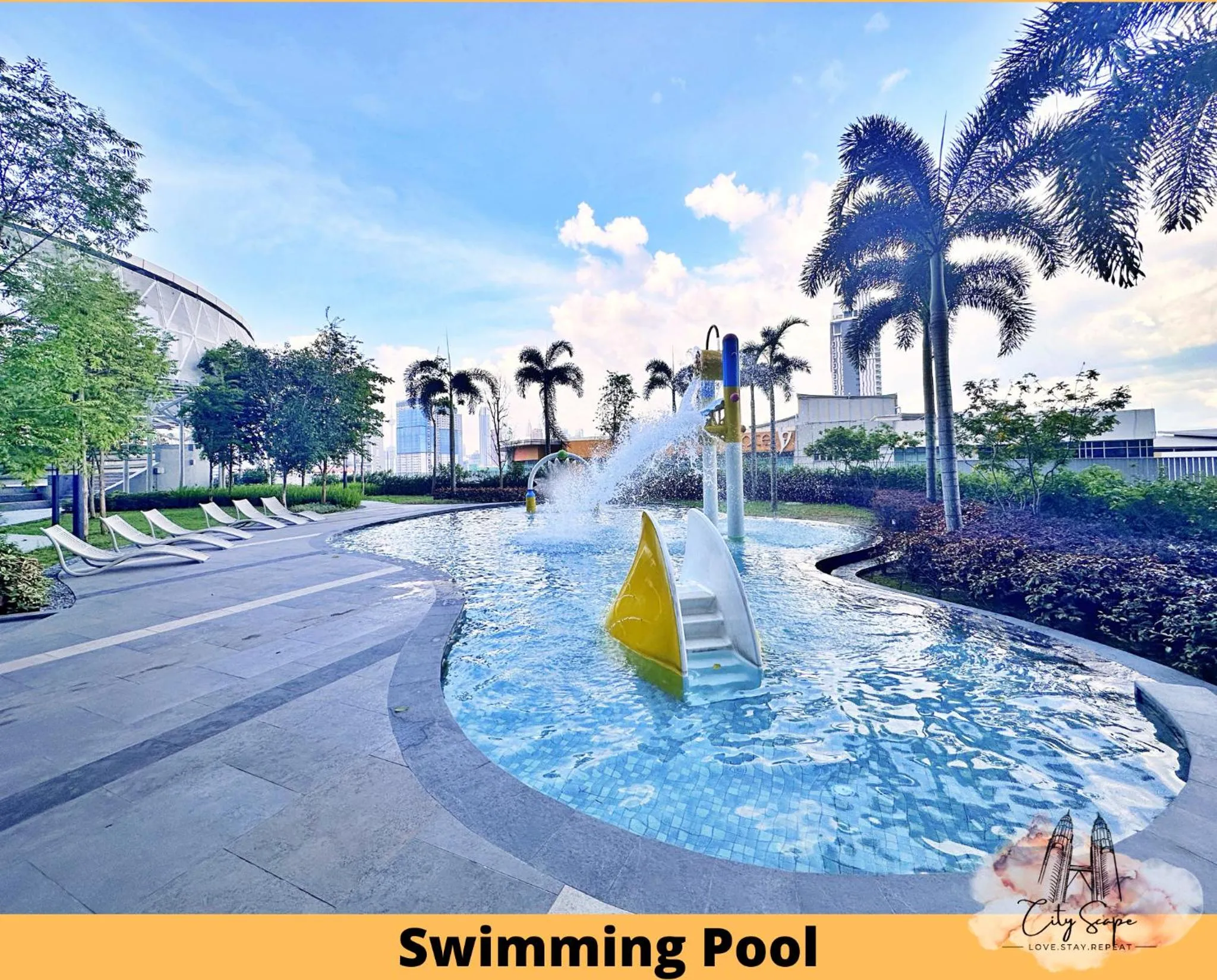 Swimming pool in Trion @ Kuala Lumpur near KLCC TRX by Cityscape