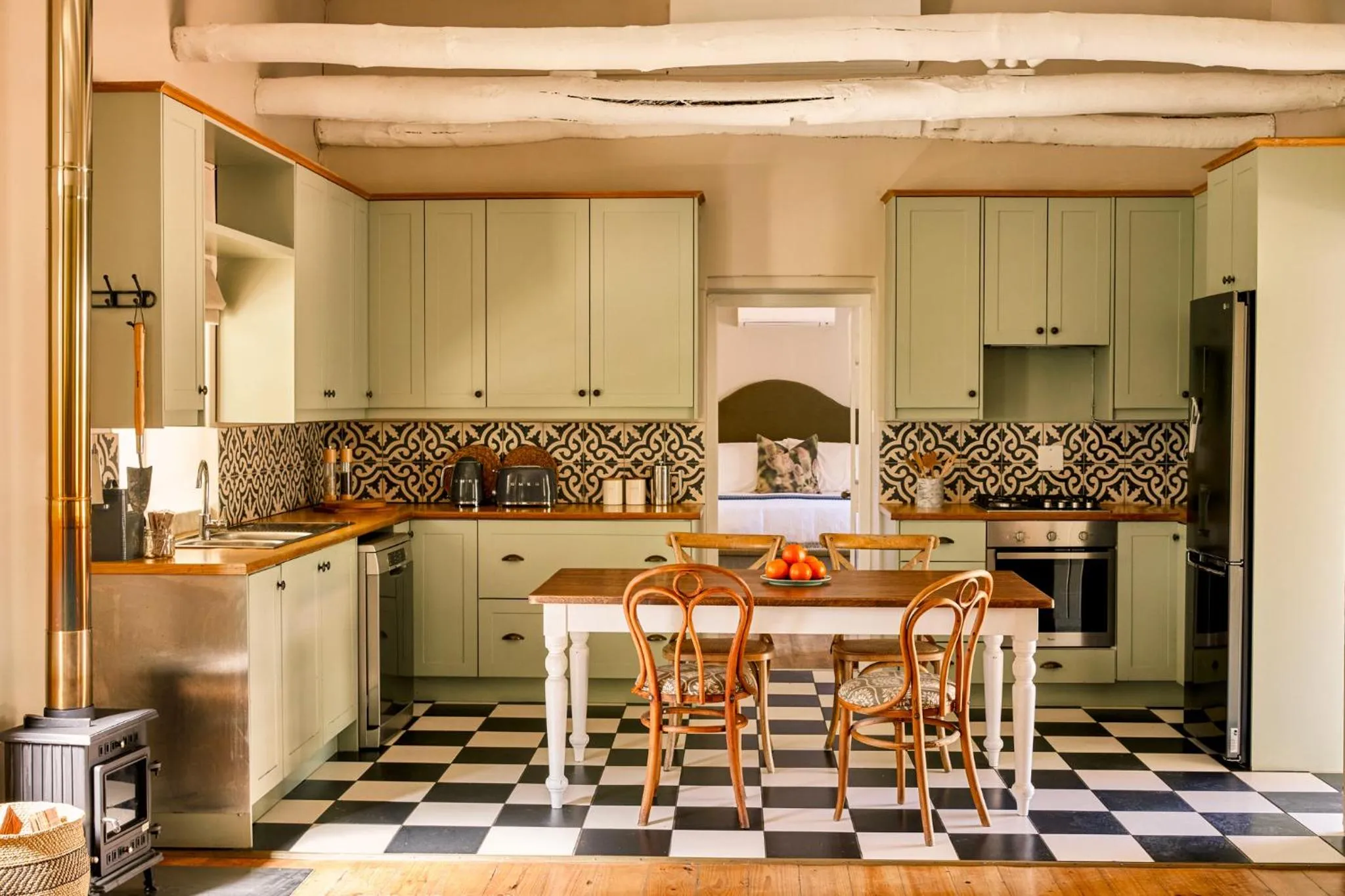 Kitchen or kitchenette in Boschendal Farm Estate