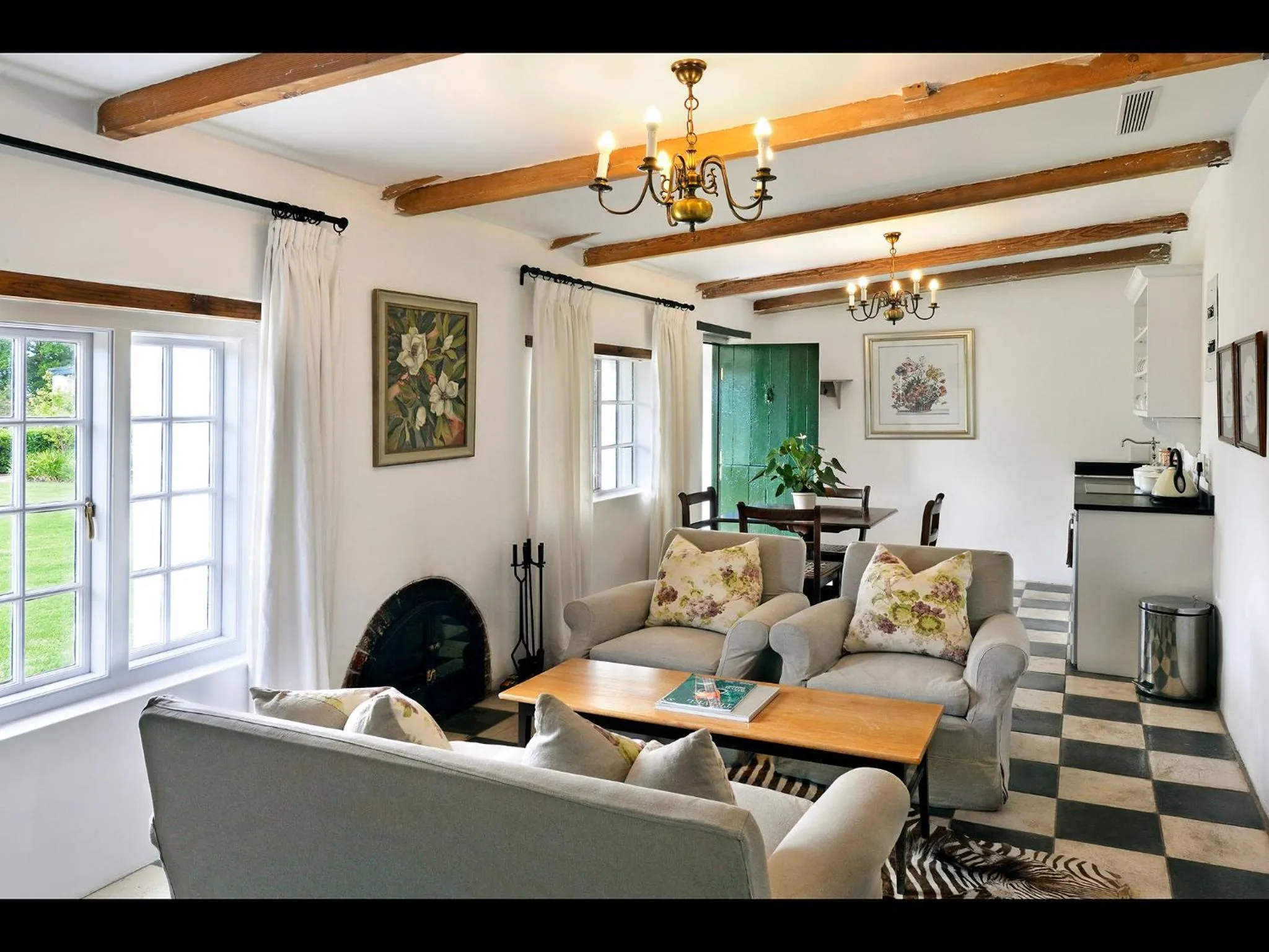 Winter in Boschendal Farm Estate