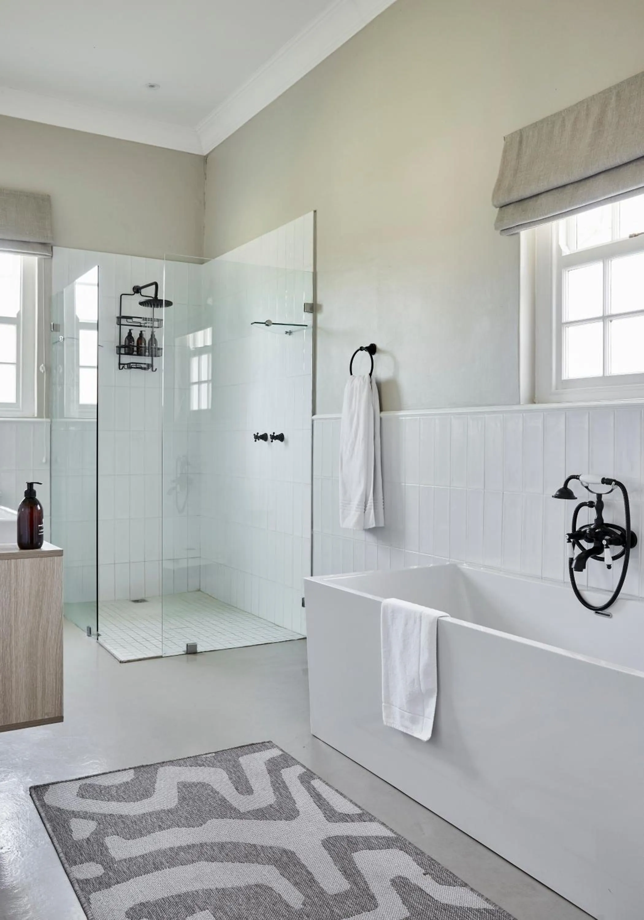 Shower in Boschendal Farm Estate