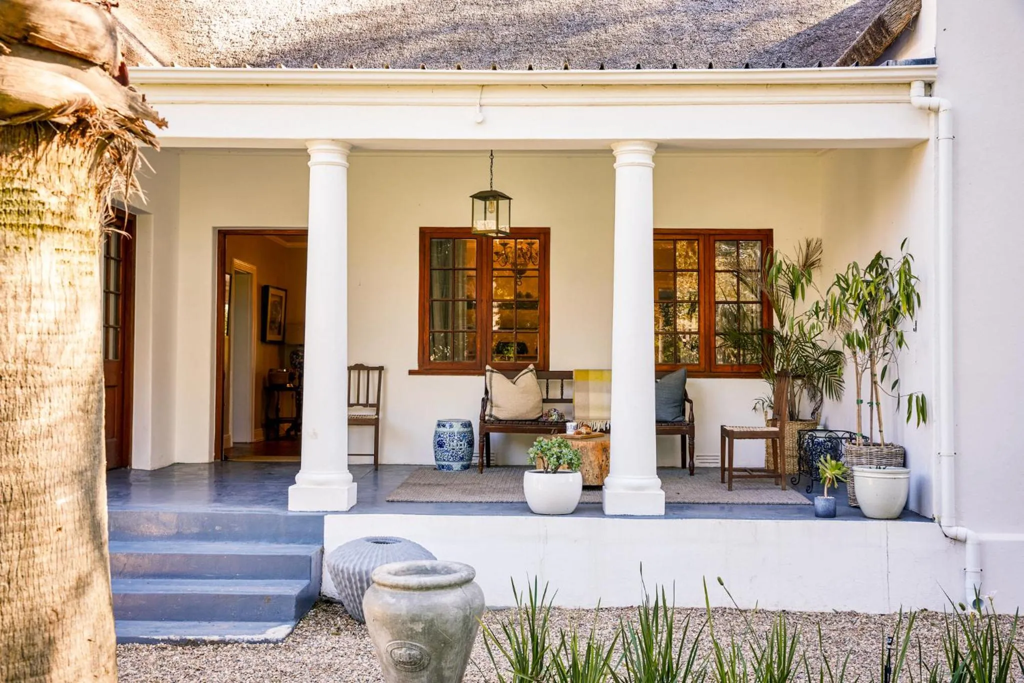 Patio in Boschendal Farm Estate