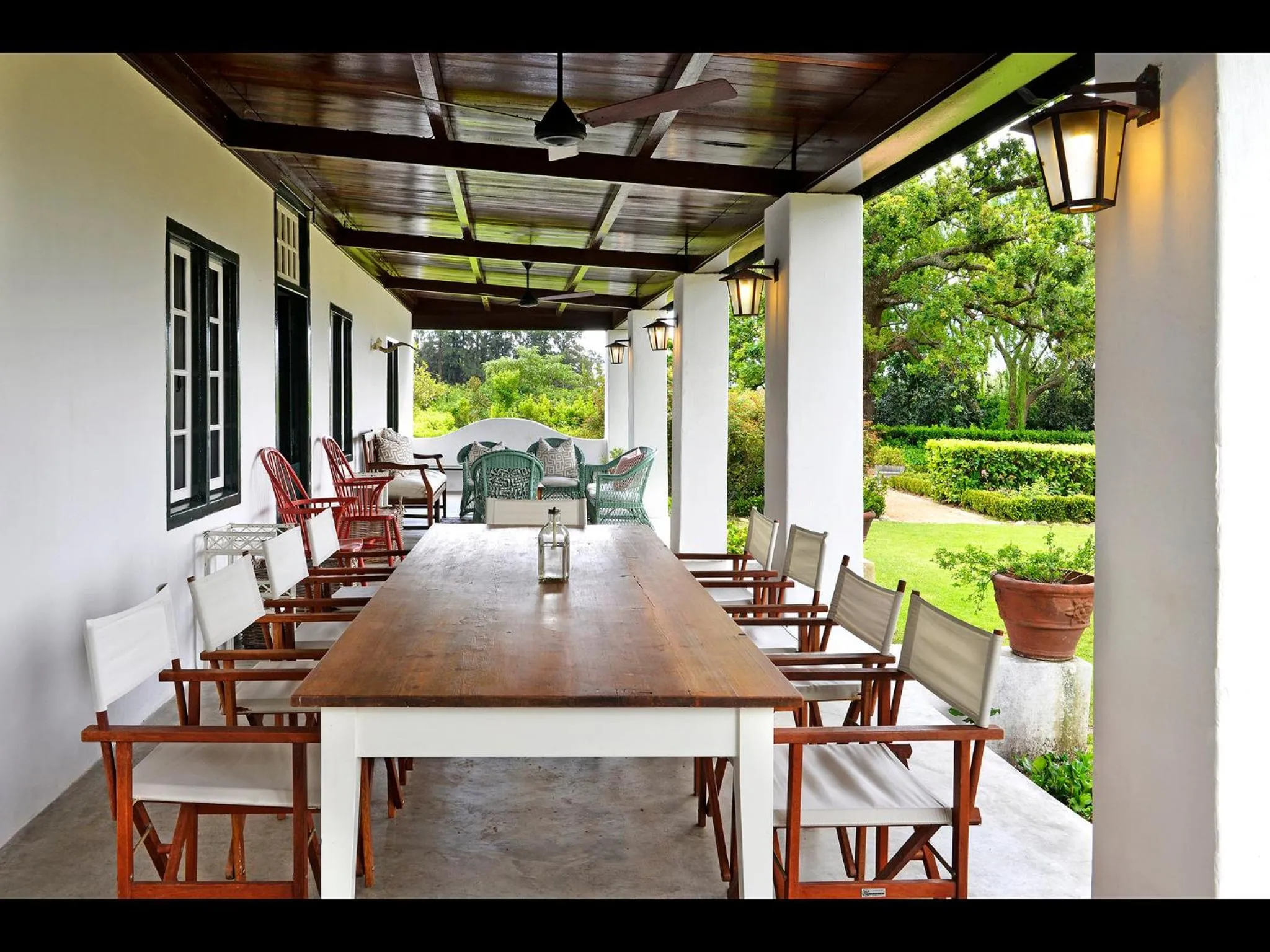 Patio in Boschendal Farm Estate