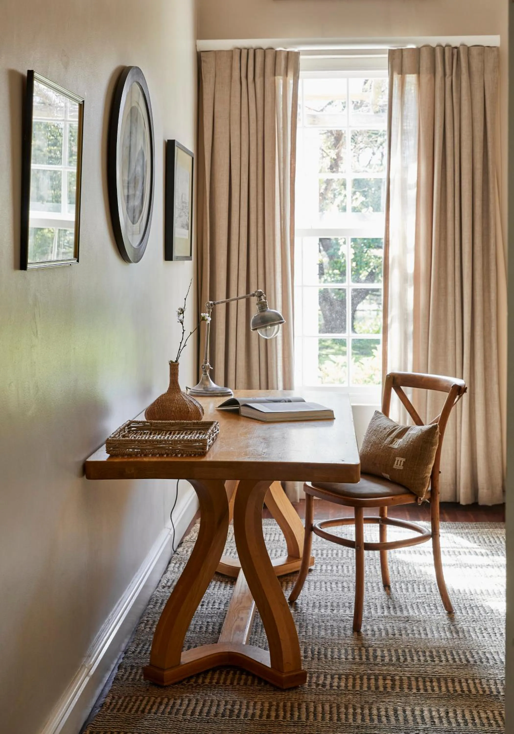 Seating area in Boschendal Farm Estate