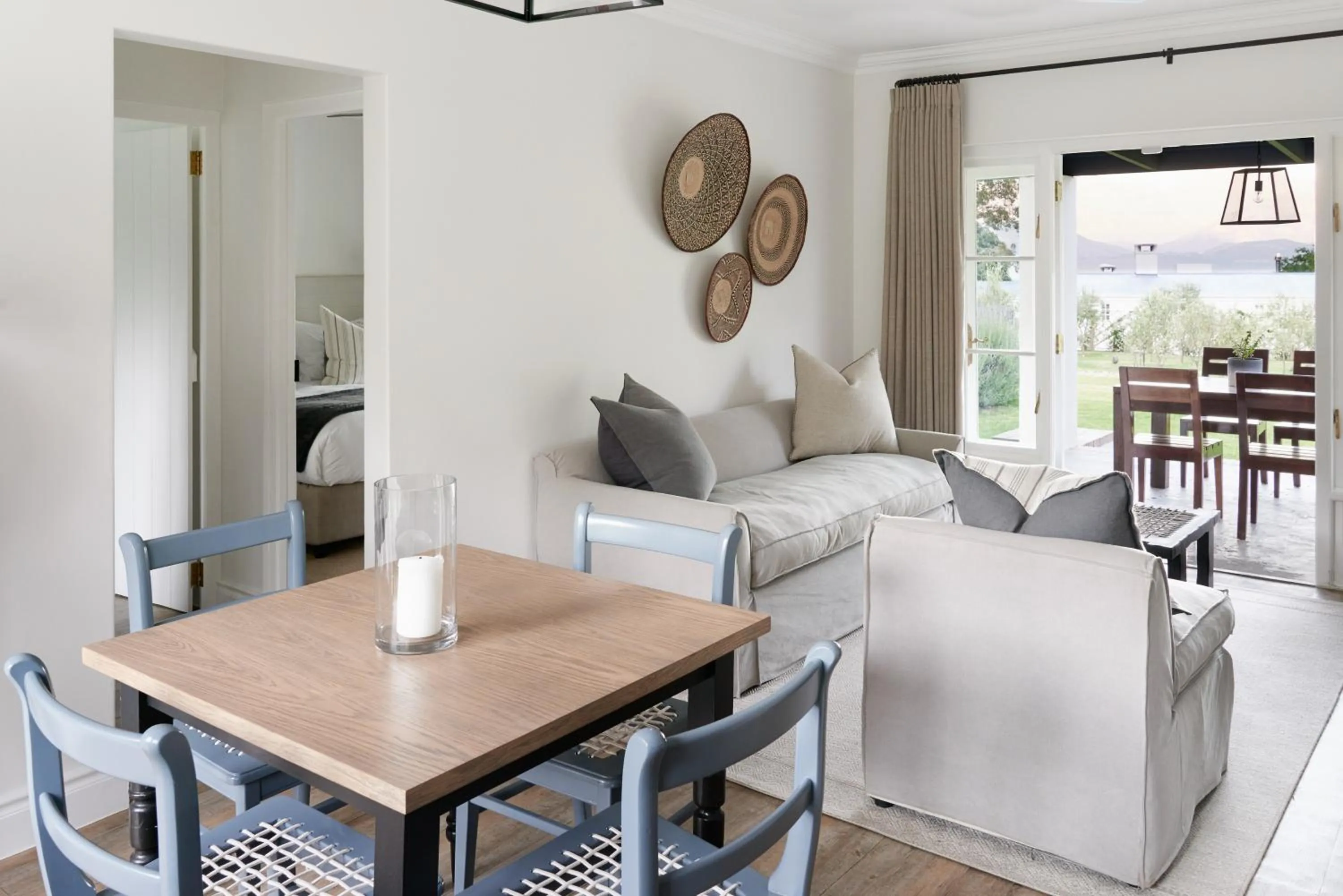 Living room in Boschendal Farm Estate