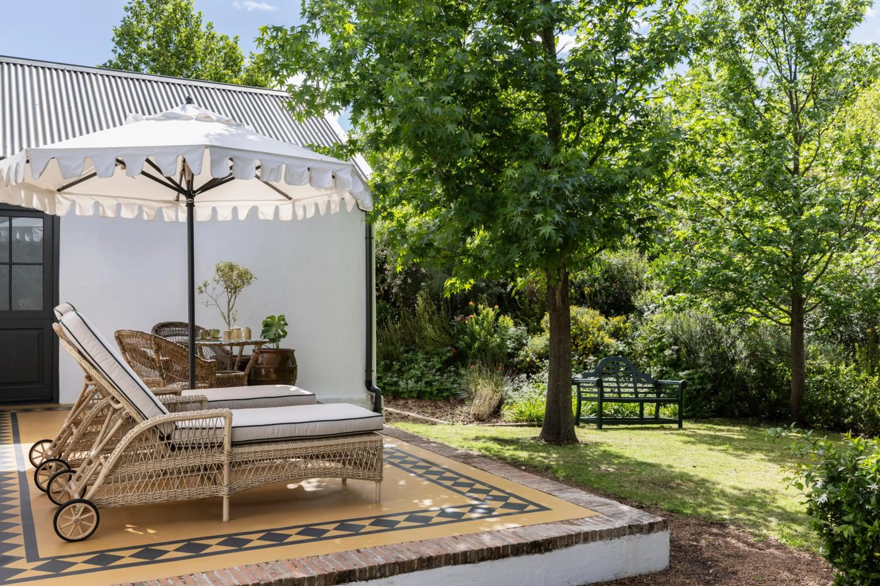 Patio in Boschendal Farm Estate