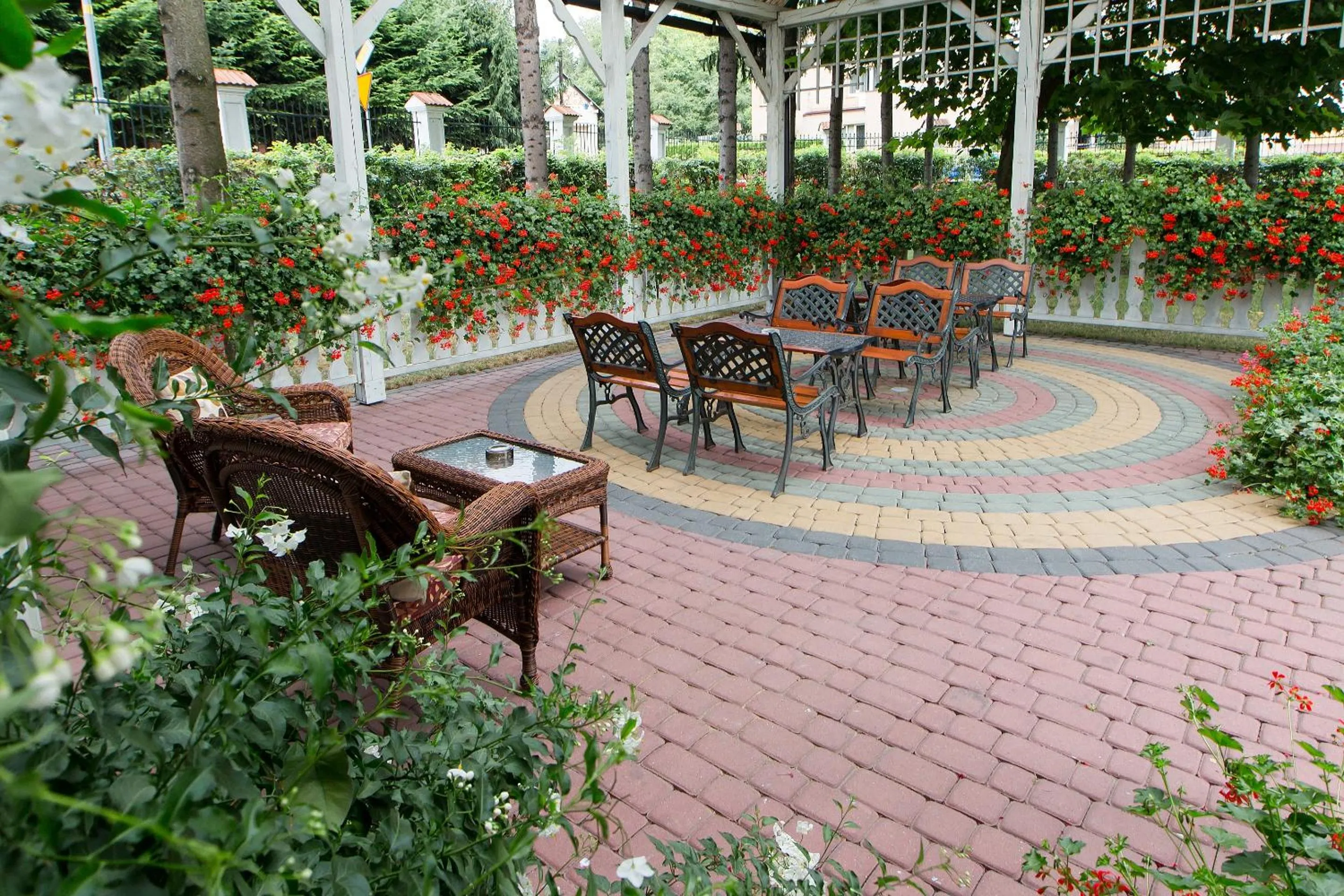 Patio in Dwór Hetman