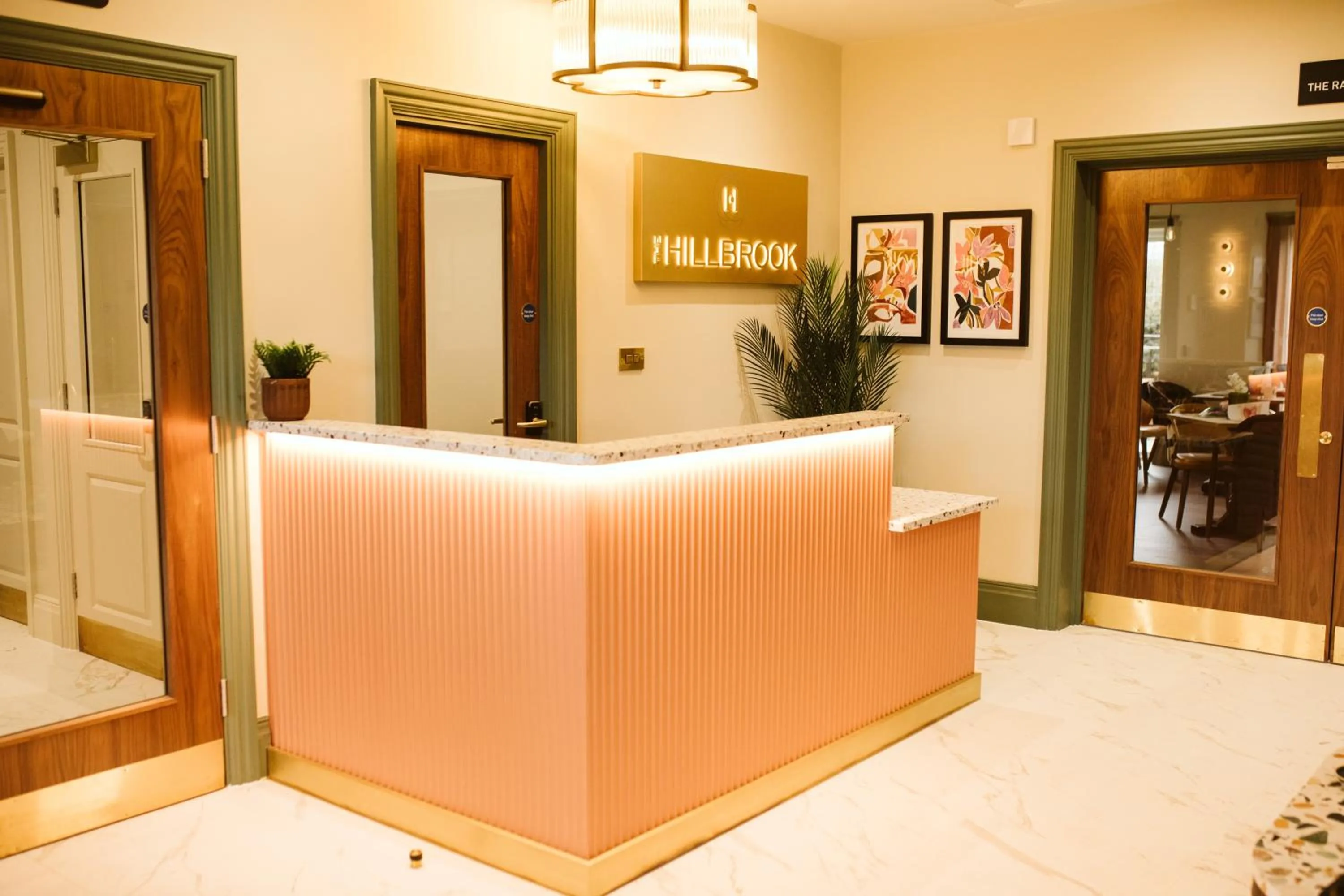 Lobby or reception in The Hillbrook Hotel & Spa - Sherborne