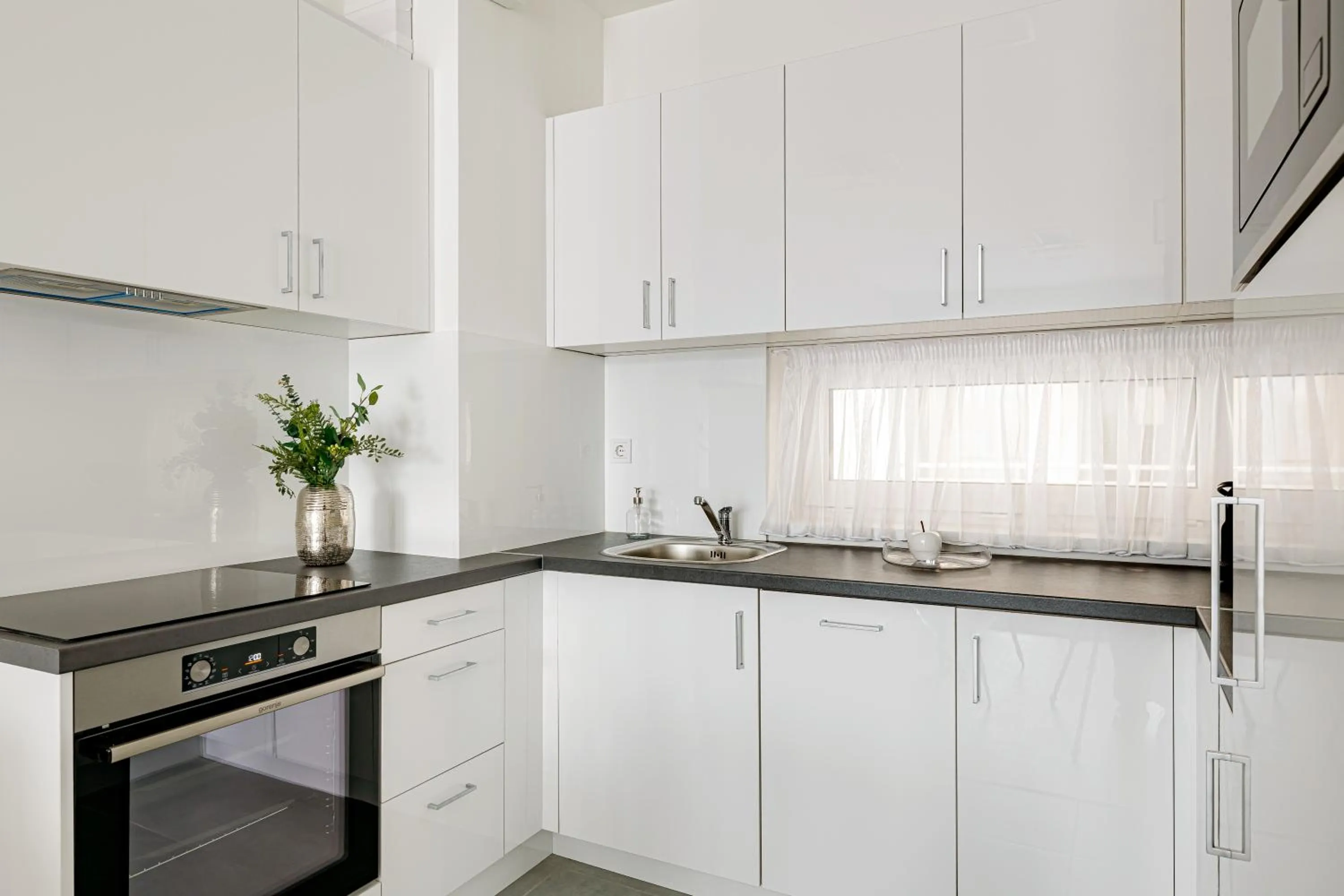 Coffee/tea facilities in Spirit Apartments by FirstHost