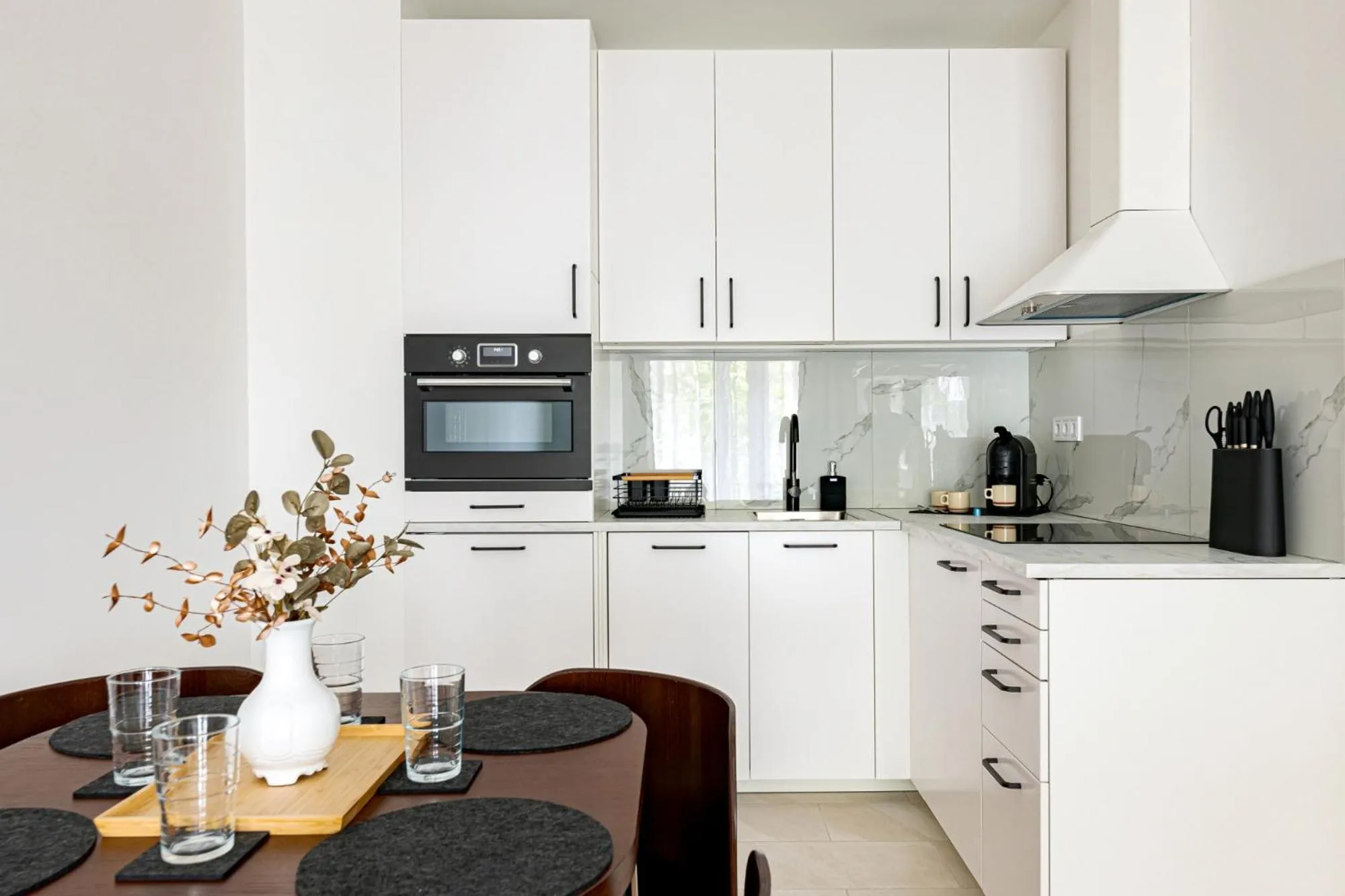 Coffee/tea facilities in Spirit Apartments by FirstHost