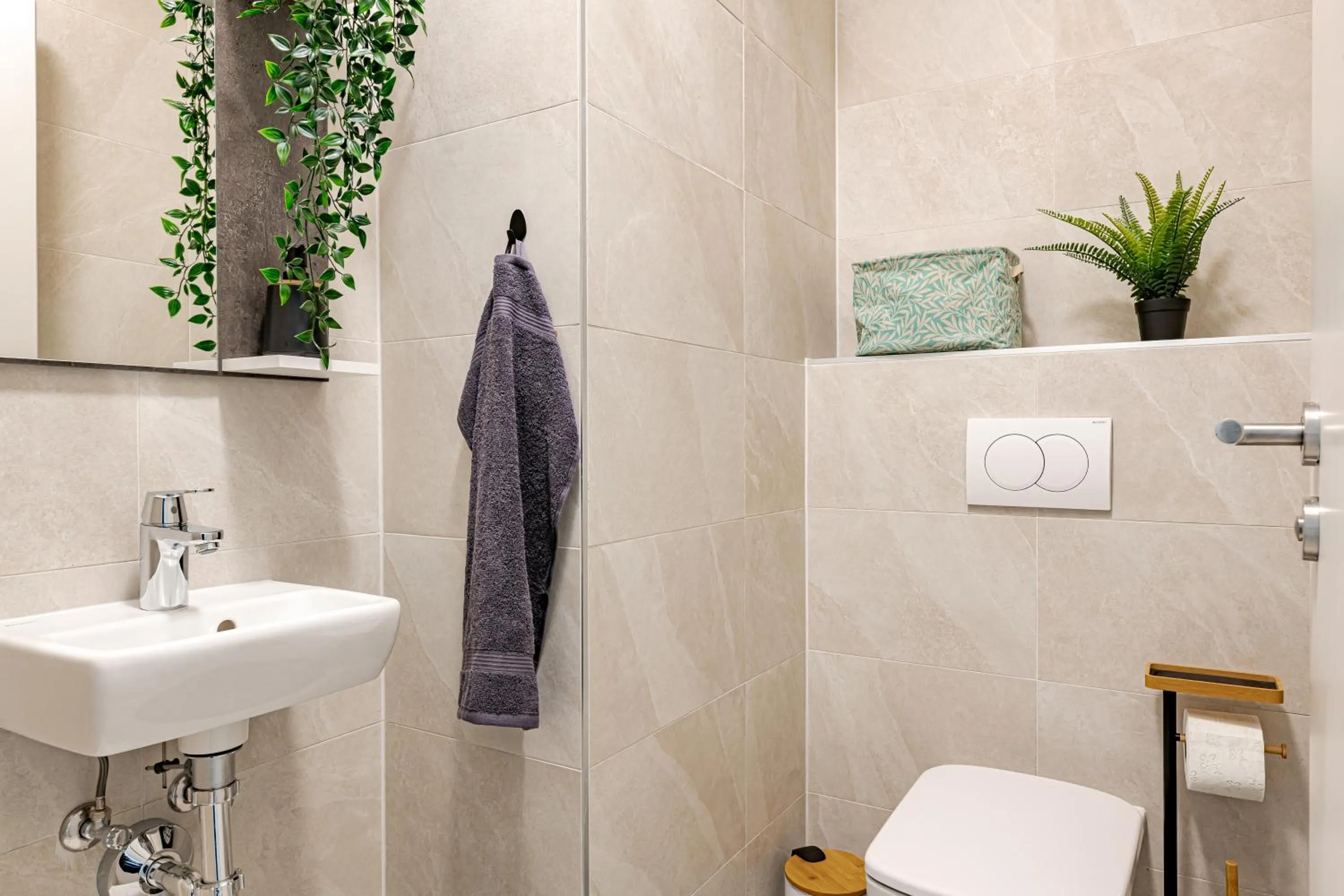 Toilet in Spirit Apartments by FirstHost