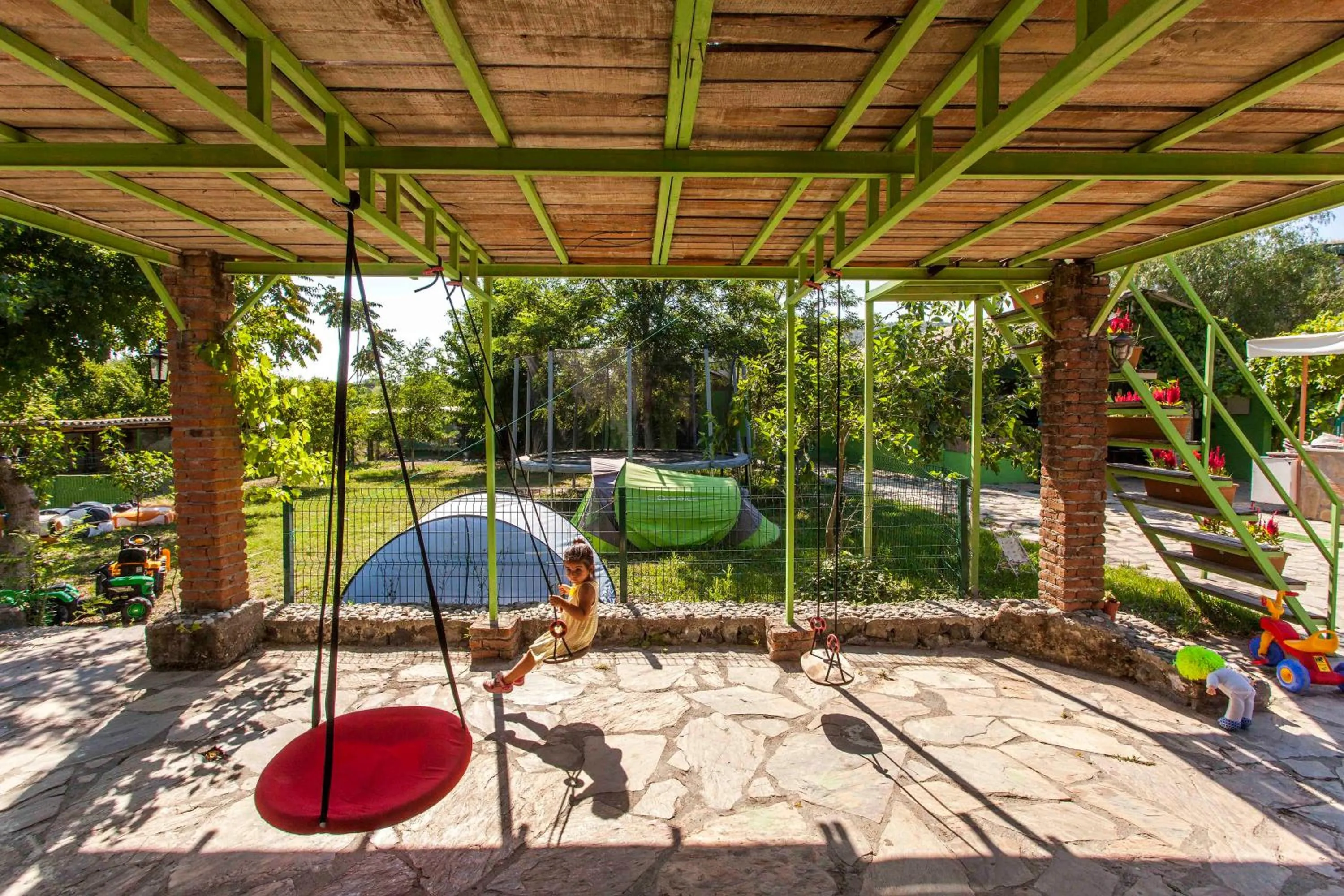 Children play ground in Otantik Tas Ev