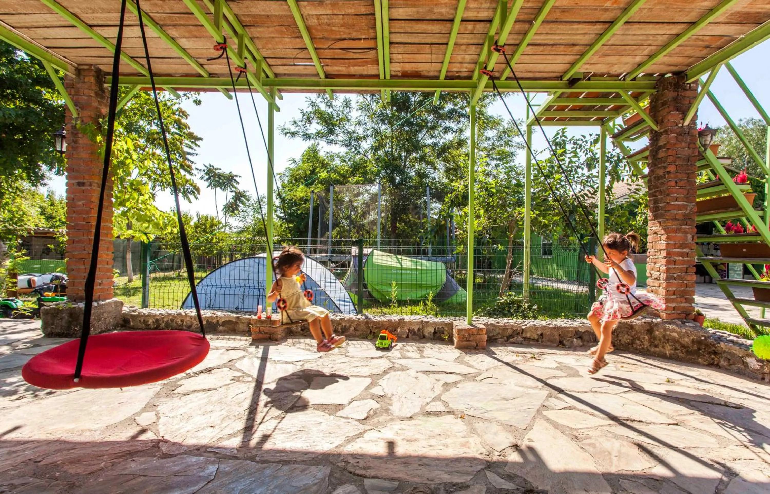 Children play ground in Otantik Tas Ev