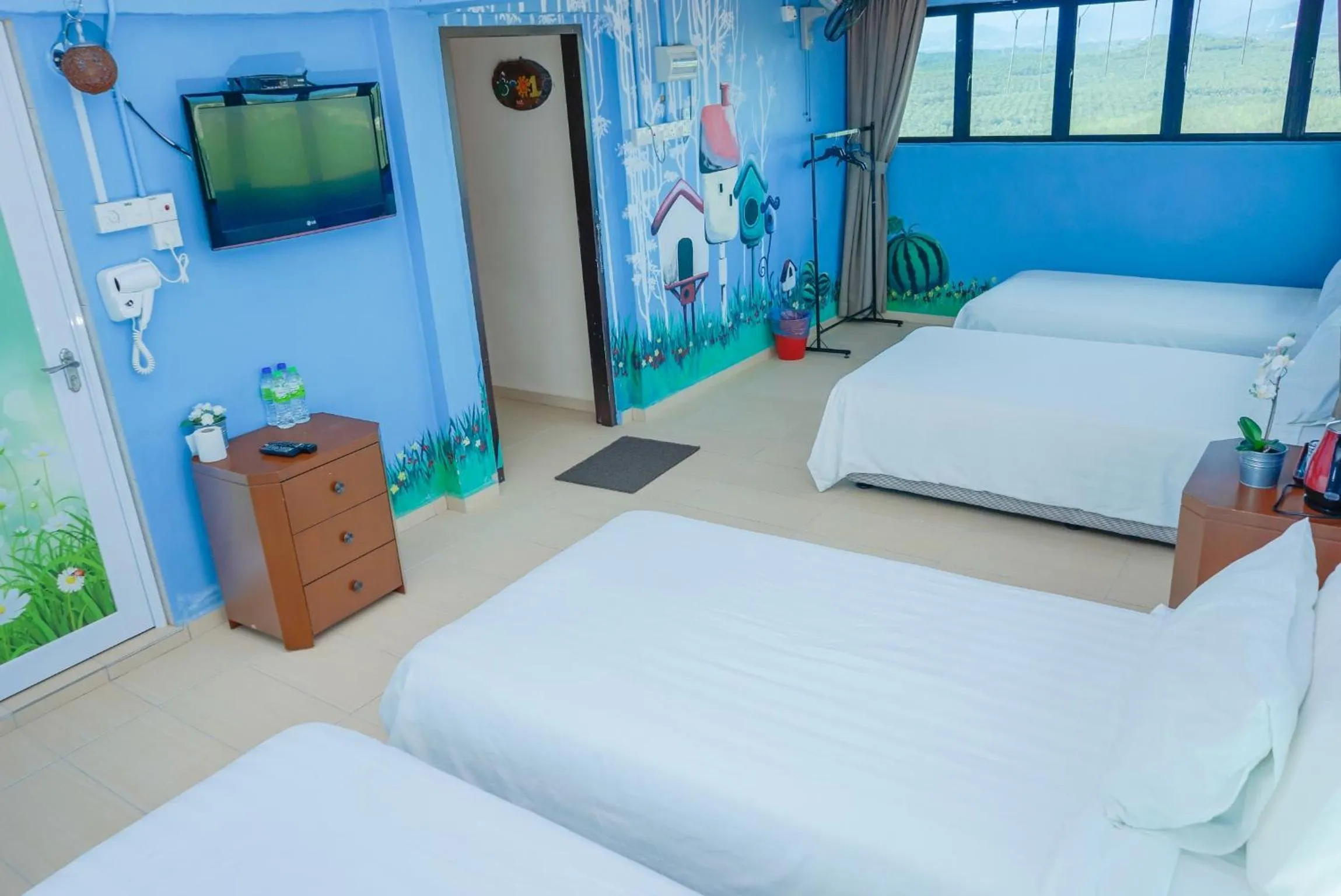 Bed in LABIS SUNRISE FARM STAY