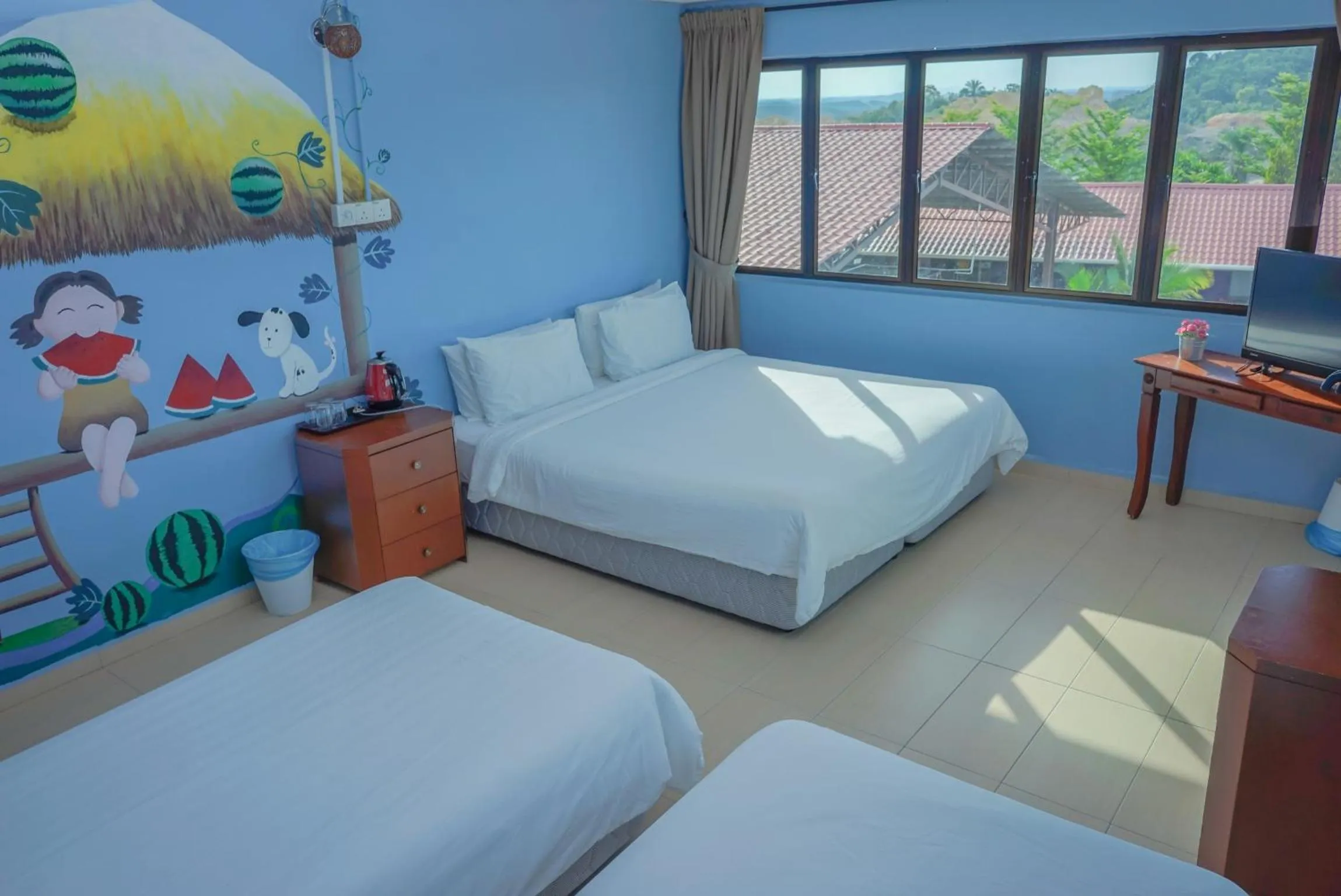 Bed in LABIS SUNRISE FARM STAY