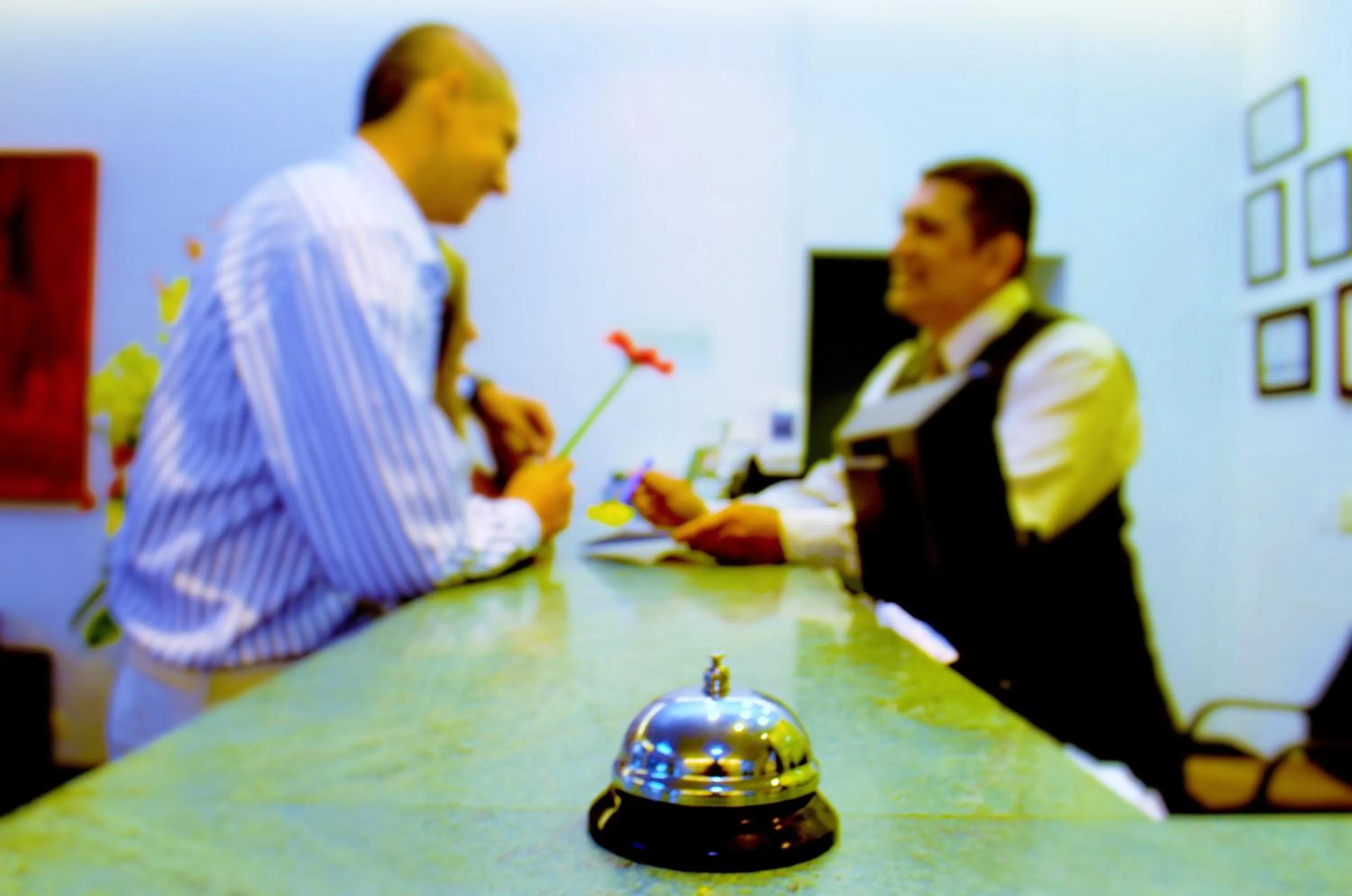 Lobby or reception in Hotel Pinares Plaza