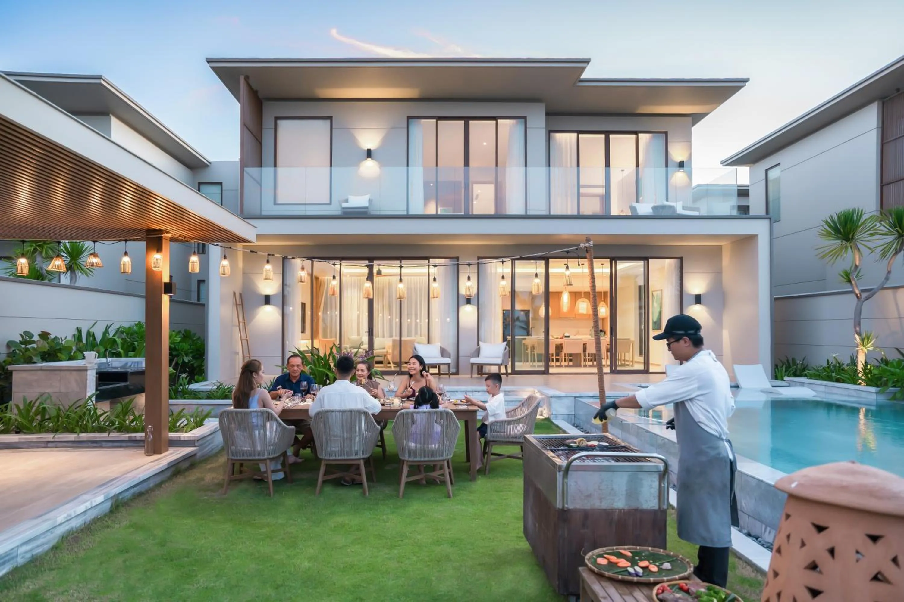 BBQ facilities in The Ocean Resort by Fusion Quy Nhon