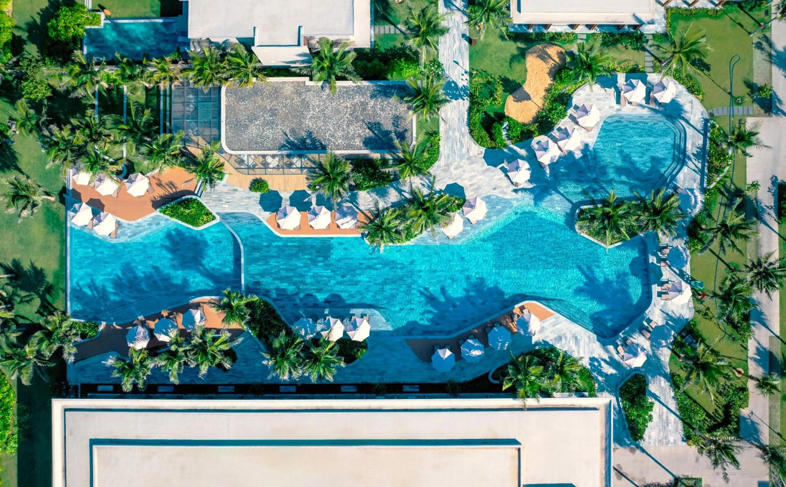 Swimming pool in The Ocean Resort by Fusion Quy Nhon