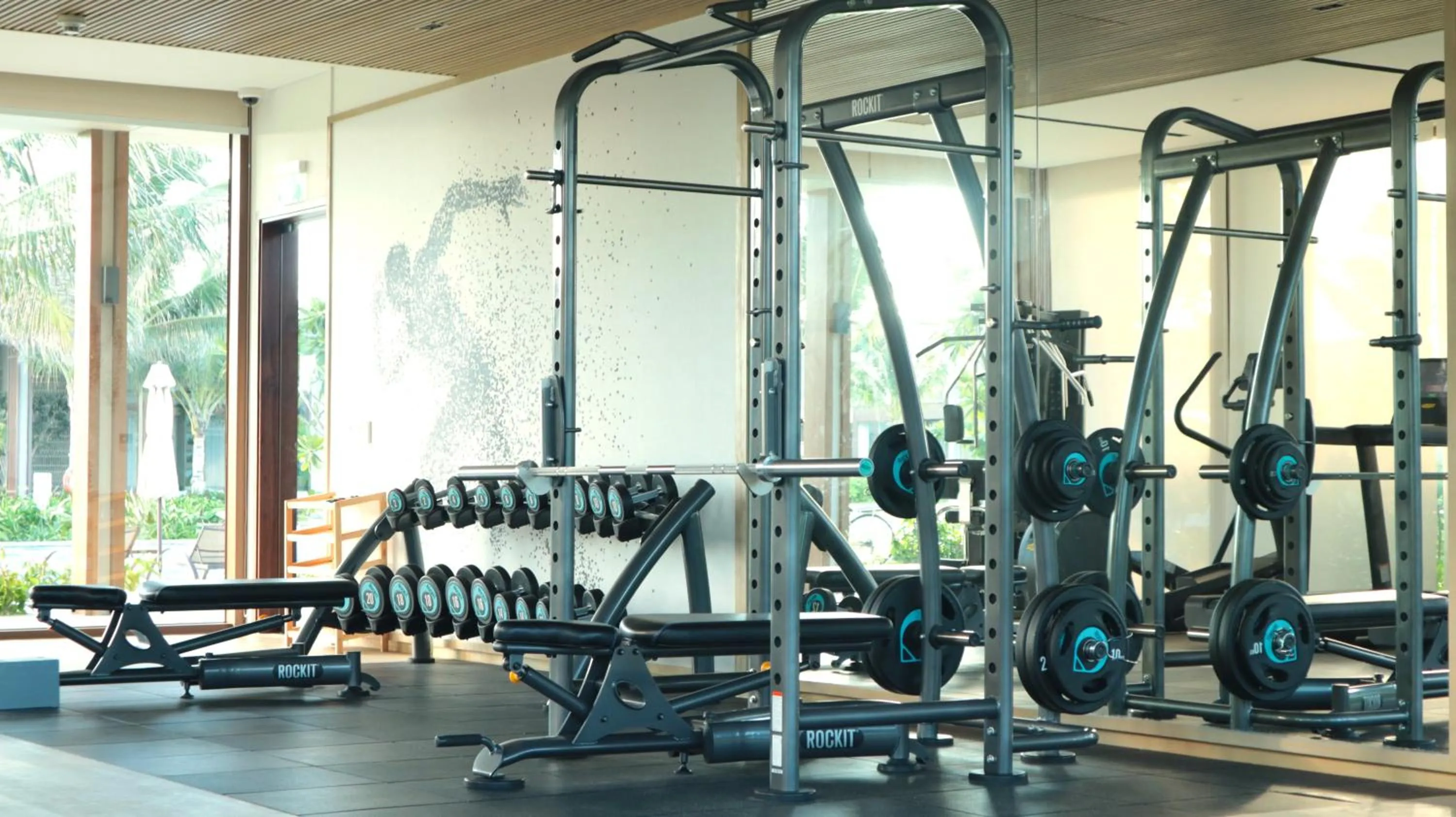 Fitness centre/facilities in The Ocean Resort by Fusion Quy Nhon