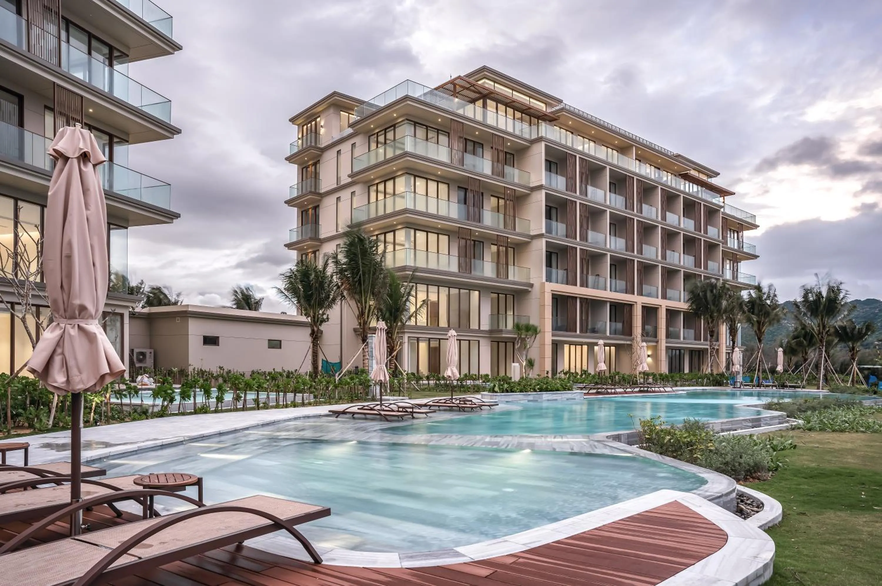 Swimming pool in The Ocean Resort by Fusion Quy Nhon