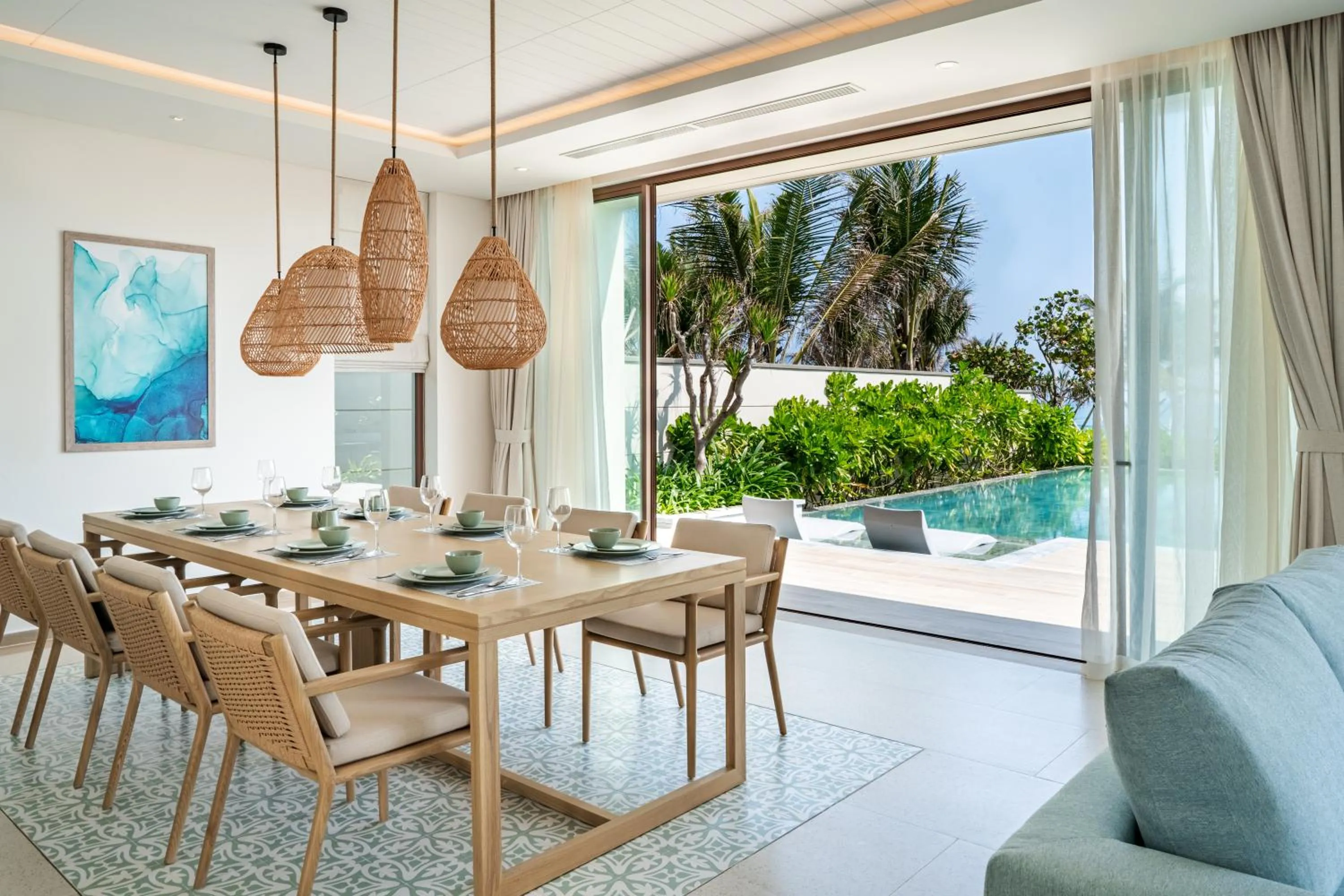 Living room in The Ocean Resort by Fusion Quy Nhon